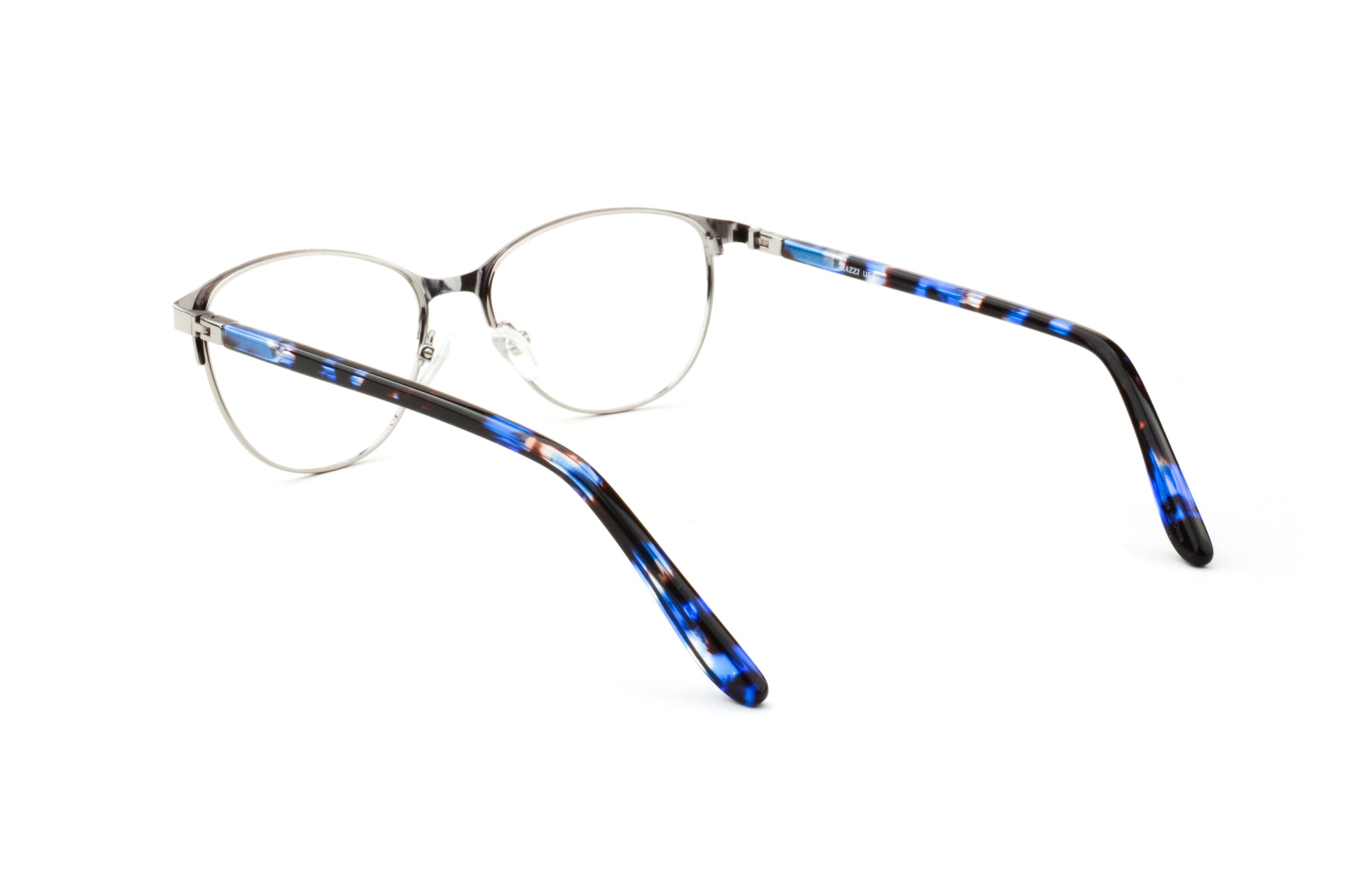 RA441-3 | Women | Shiny Gun | Metal Glasses