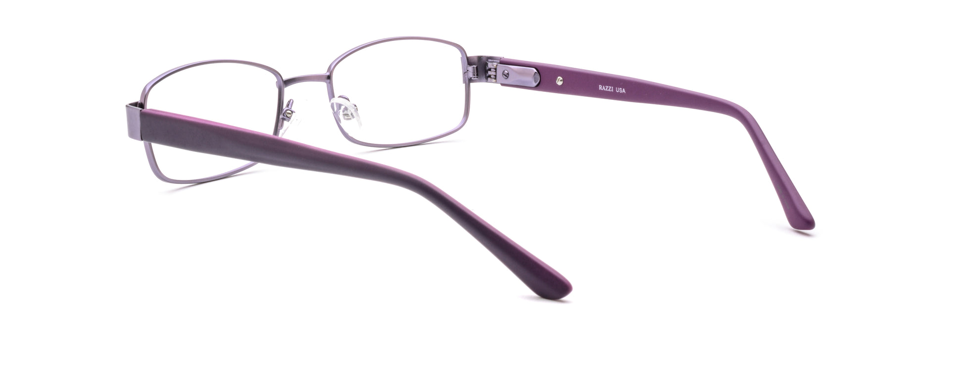 RA517-1 | Women | Matte Purple | Metal Glasses