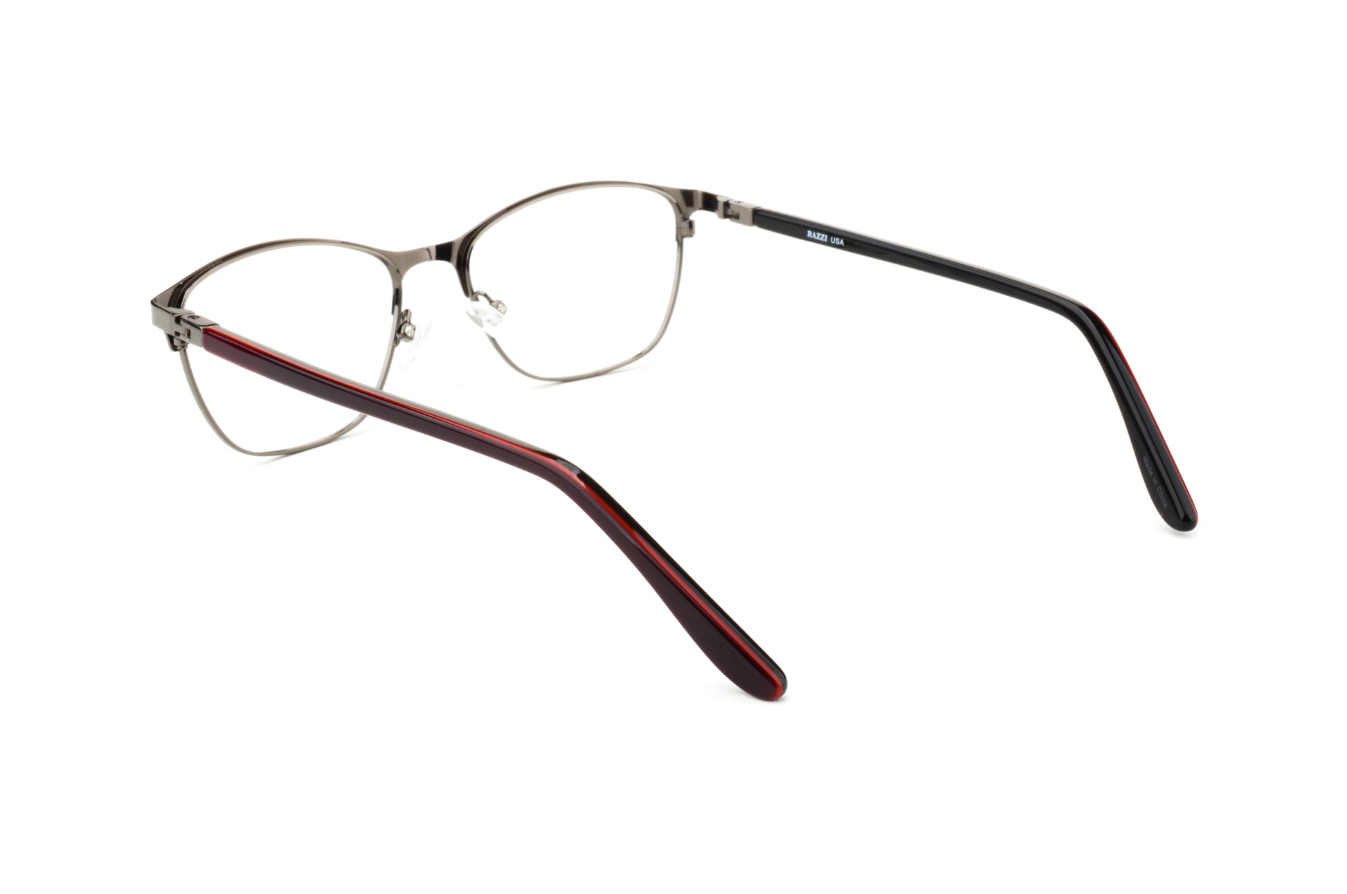 RA440-2 | Women | Shiny Gun | Metal Glasses