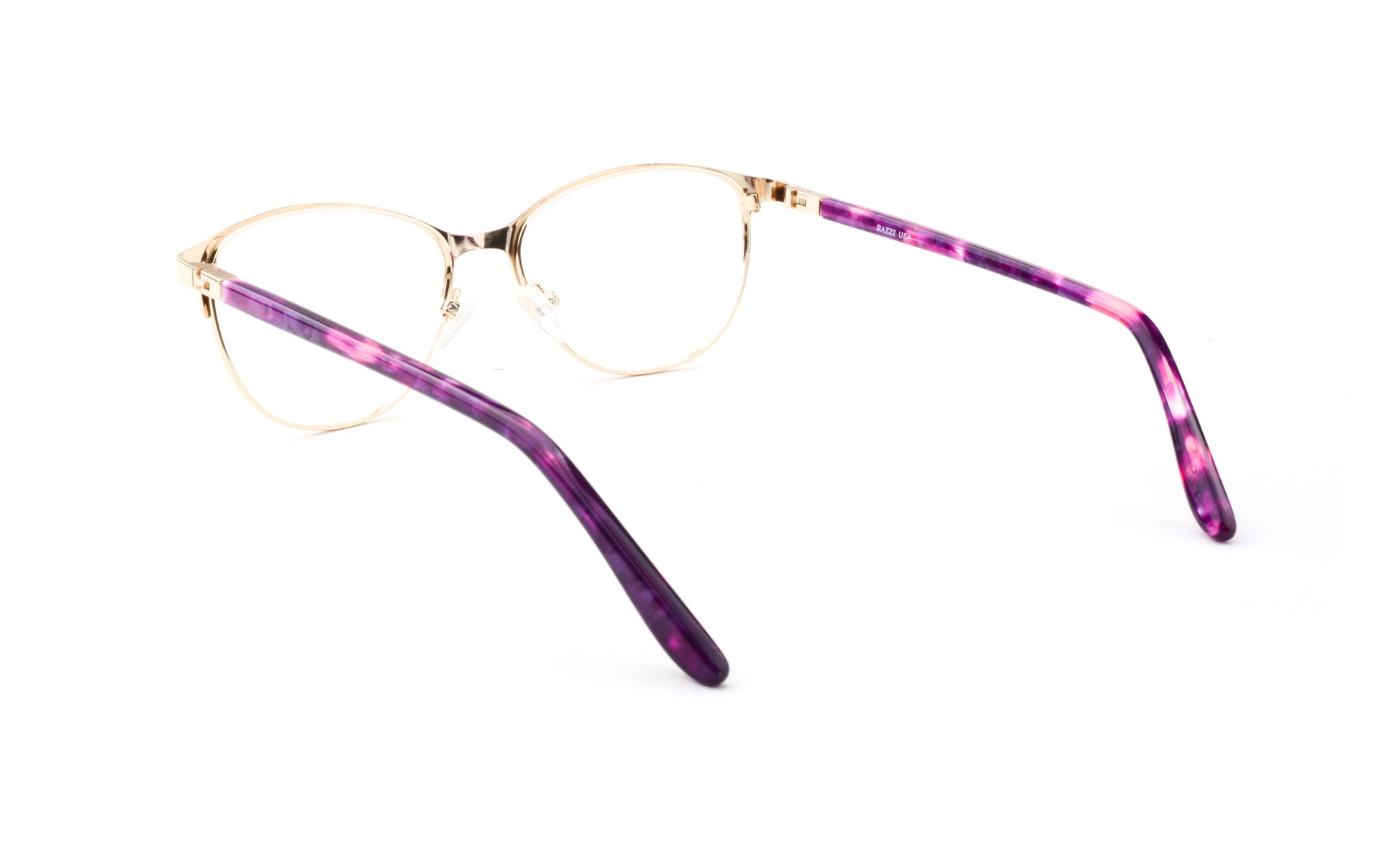 RA441-2 | Women | Shiny Gold | Metal Glasses