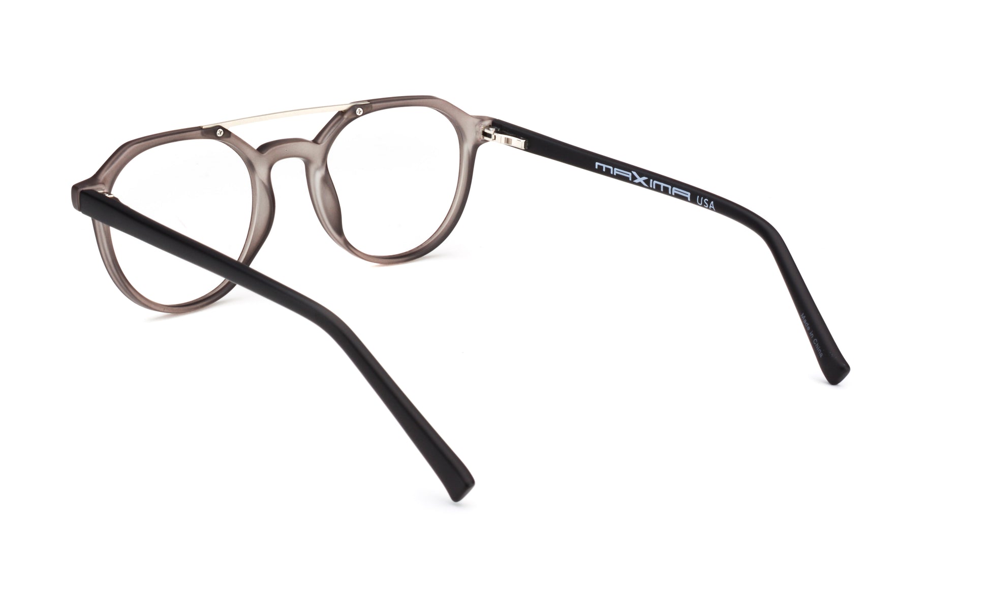 MX2246A-2 | Unisex | Matte Gray | Acetate Glasses