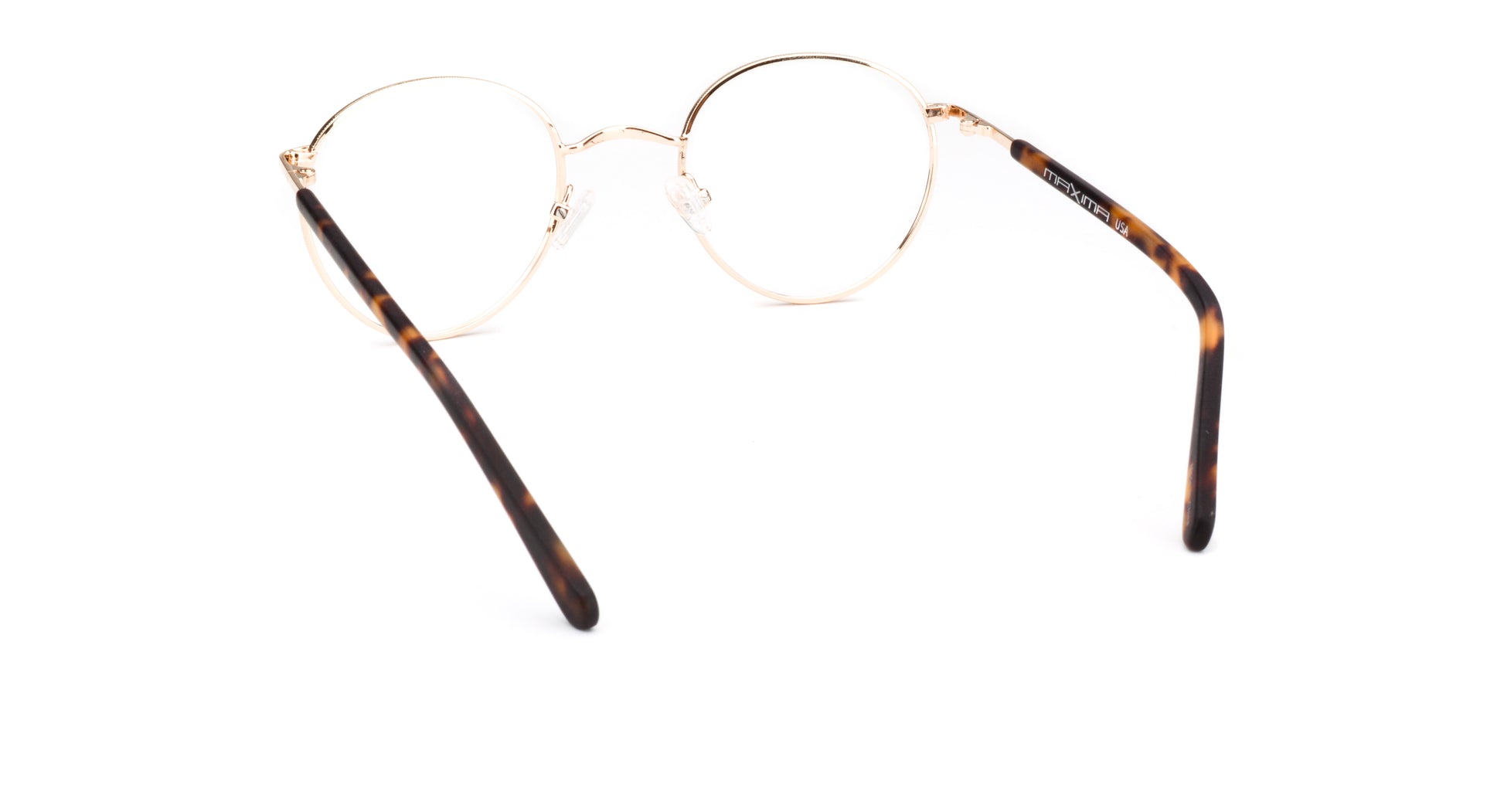 MX2241A-1 | Unisex | Shiny Gold | Metal Glasses