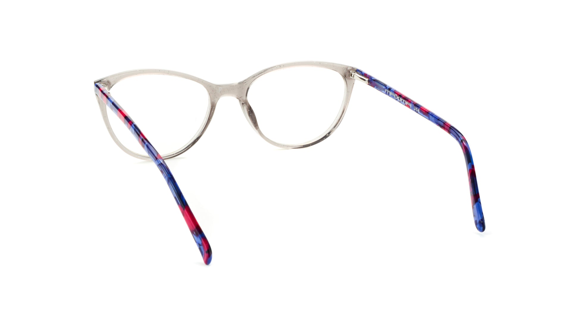 MX2251A-1 | Unisex | Shiny Gray | Acetate Glasses
