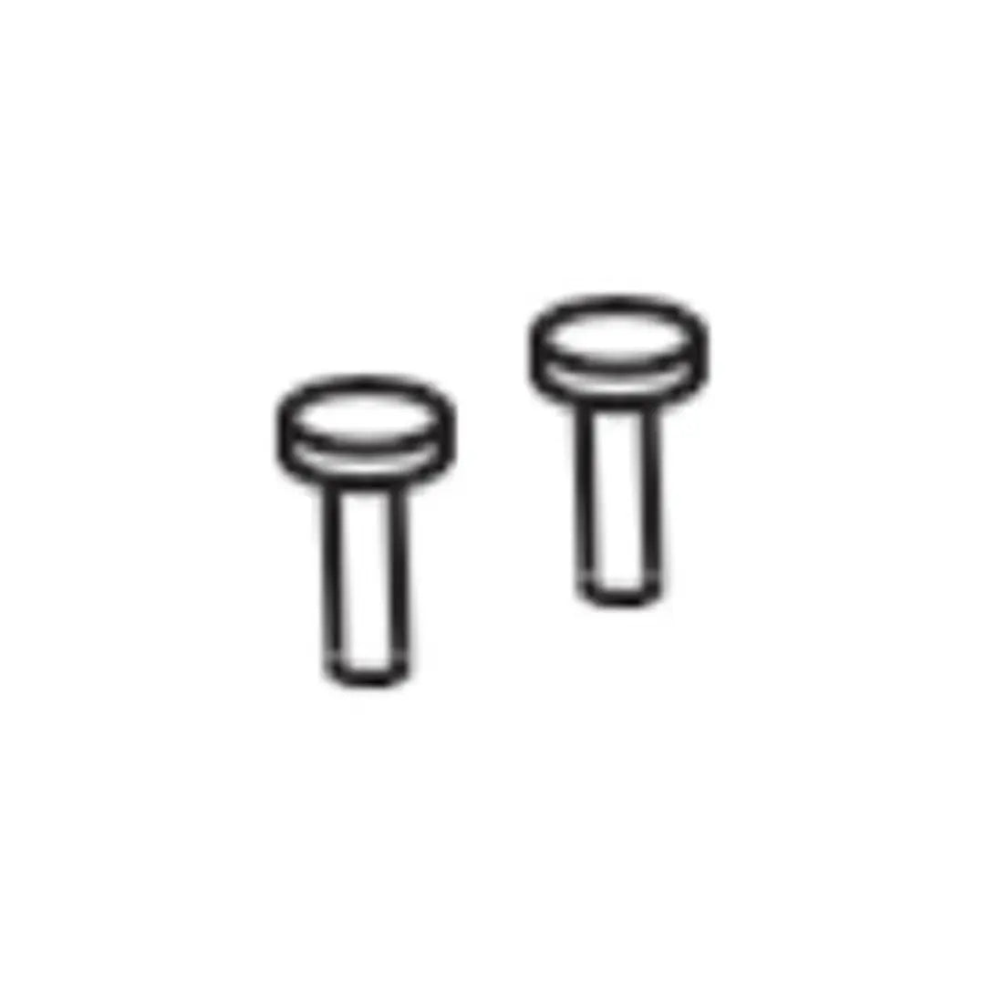 Graphic illustration of Pins for Chin Rest Paper