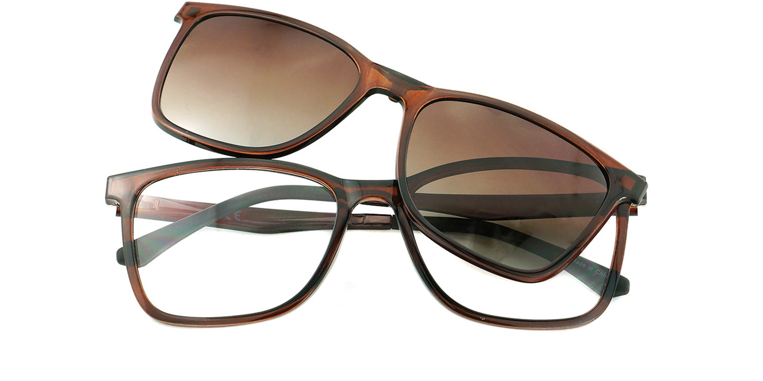 MX1018-1 | CLIP-ON | Brown | TR-90