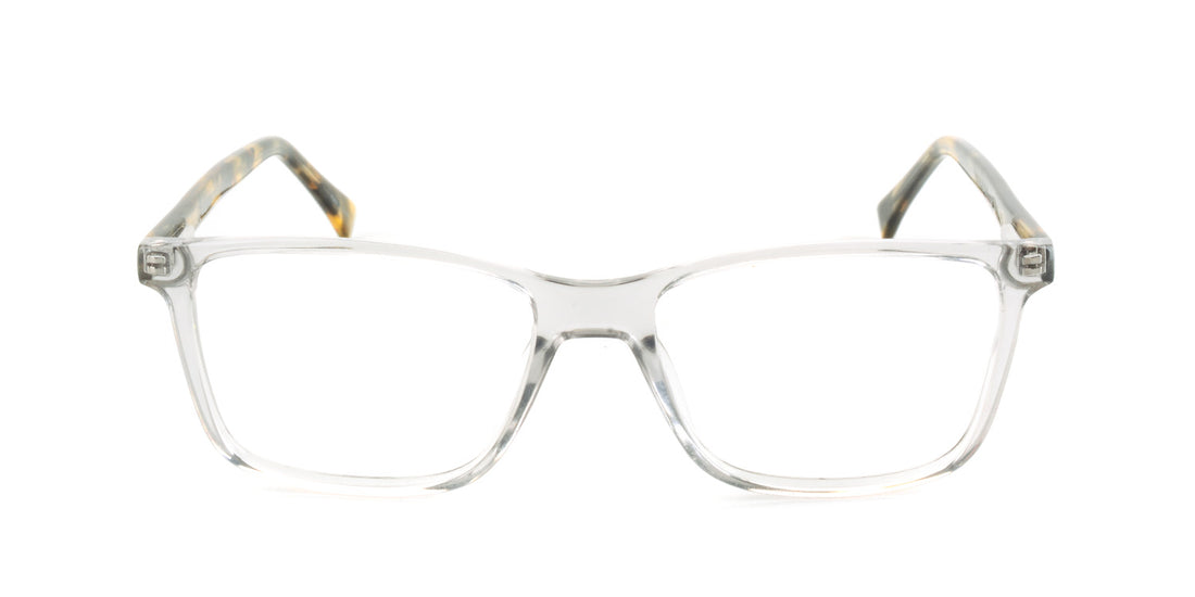 Maxima Men Shiny Crystal Square Acetate Glasses