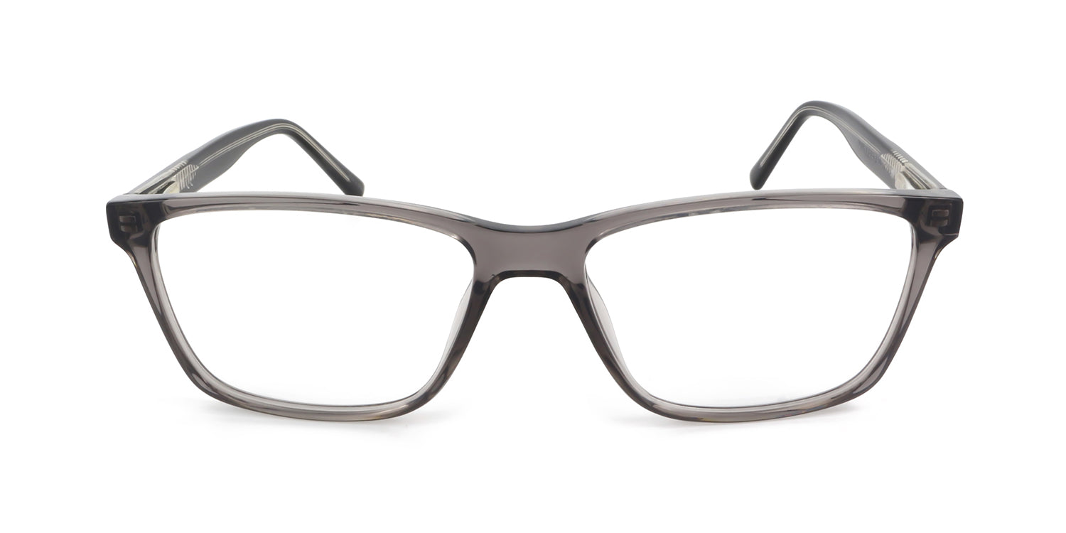 MX2010A-1 | Men | Shiny Gray | Acetate Glasses