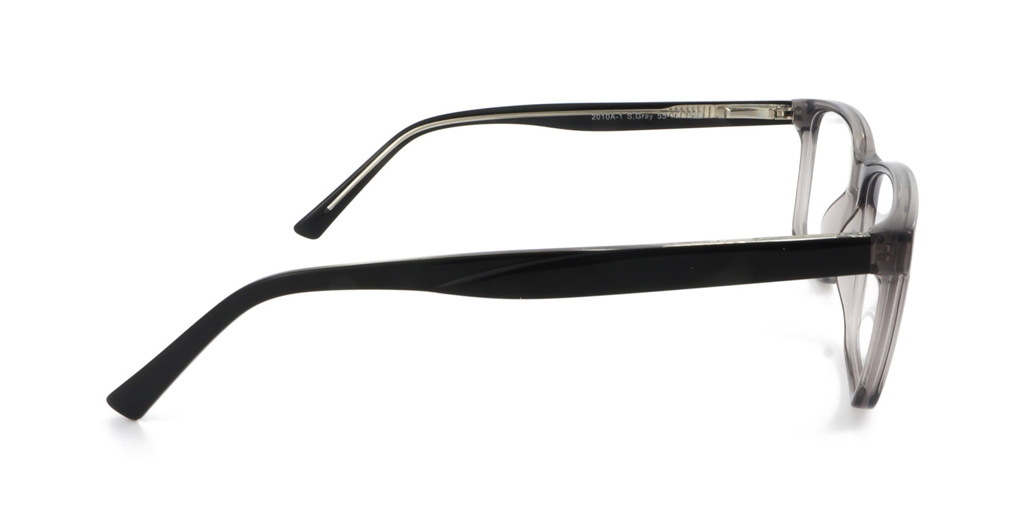 MX2010A-1 | Men | Shiny Gray | Acetate Glasses