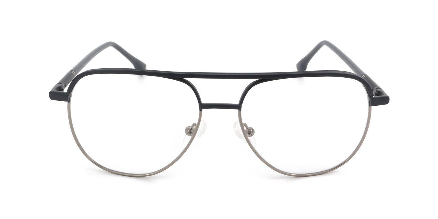 MX2011A-2 | Men | Matte Gray | Metal Glasses