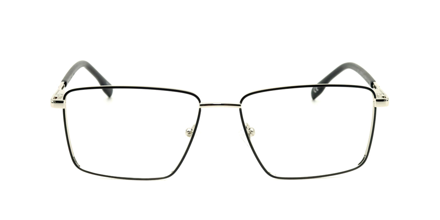 MX2014A-1 | Men | Shiny Black | Metal Glasses