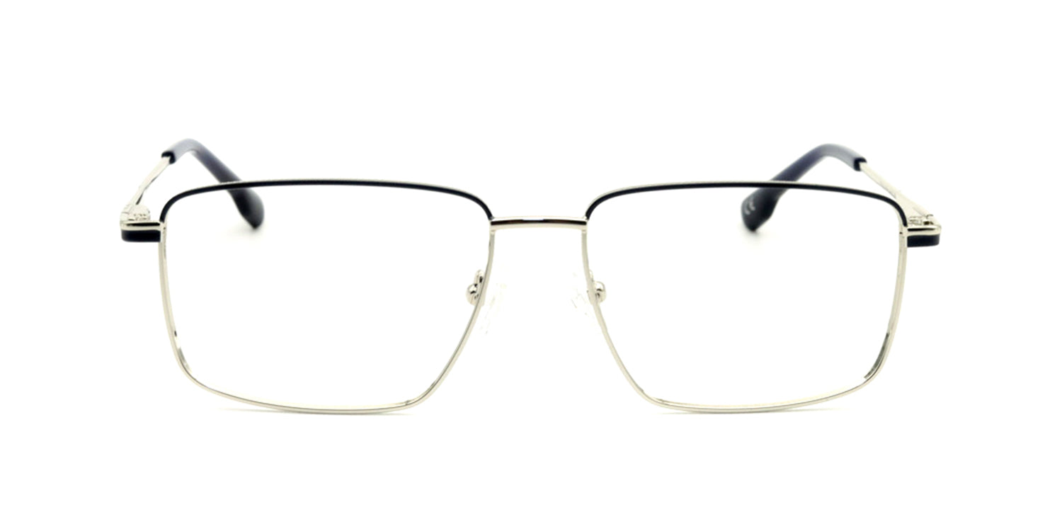 MX2015A-1 | Men | Shiny Blue | Metal Glasses