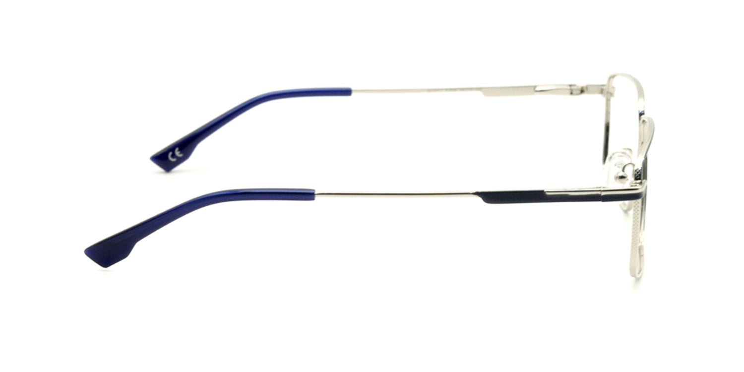 MX2015A-1 | Men | Shiny Blue | Metal Glasses