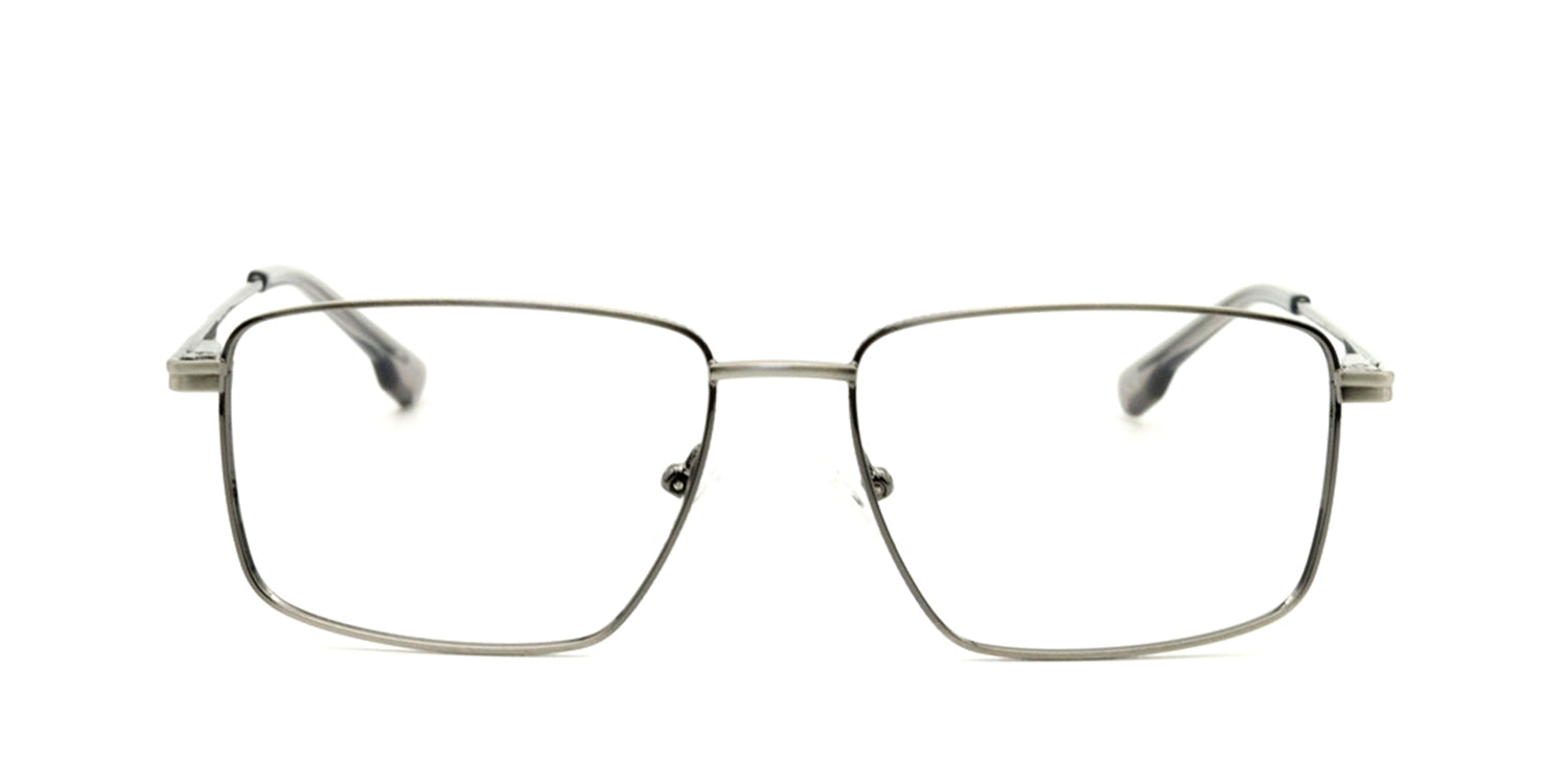 MX2015A-2 | Men | Shiny Gun | Metal Glasses