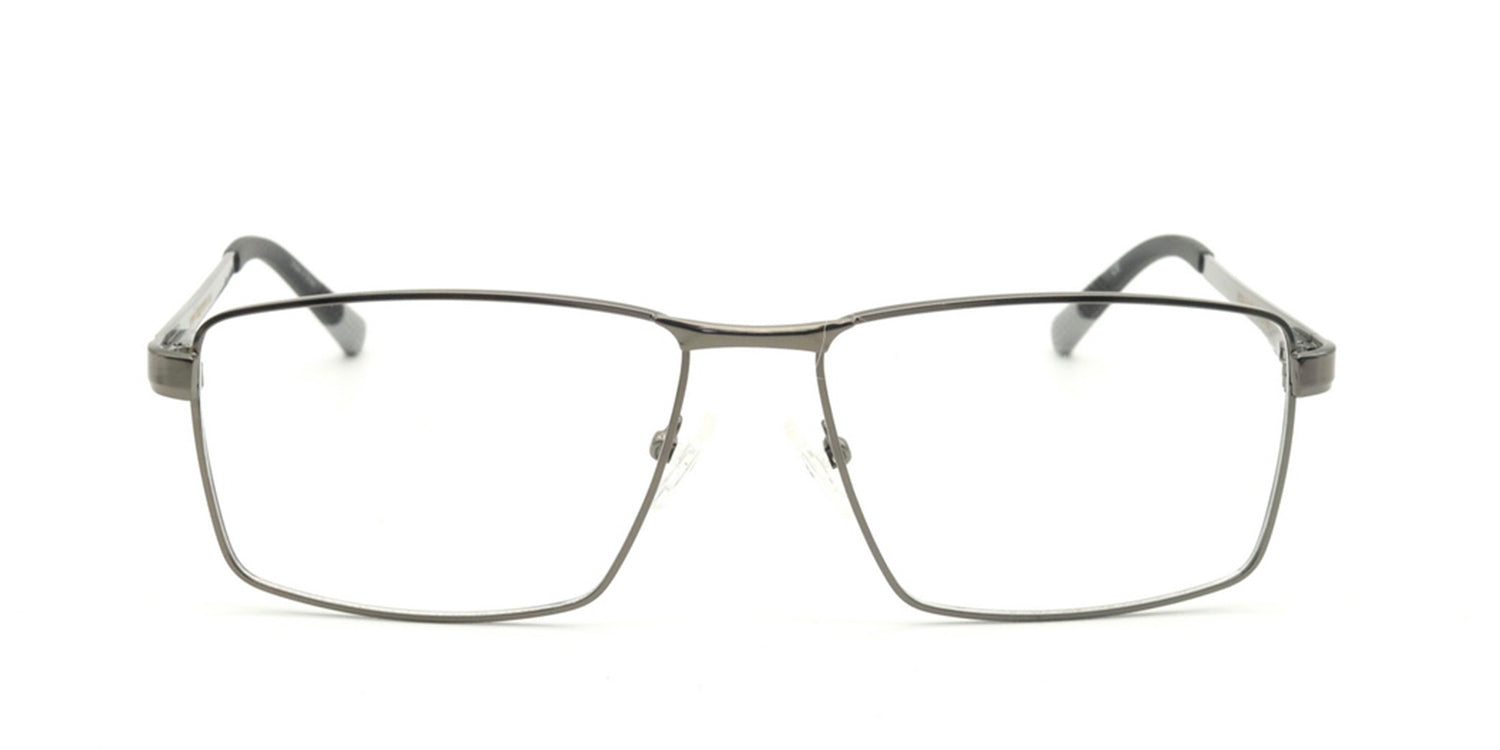 MX2017A-1 | Men | Shiny Gun | Metal Glasses