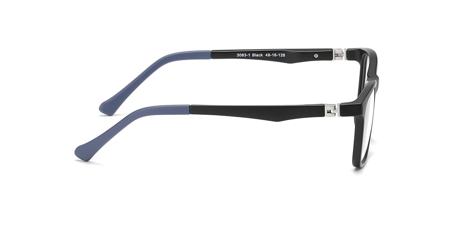 MX3083-1 | Kids | Matte Black | TR-90 Glasses