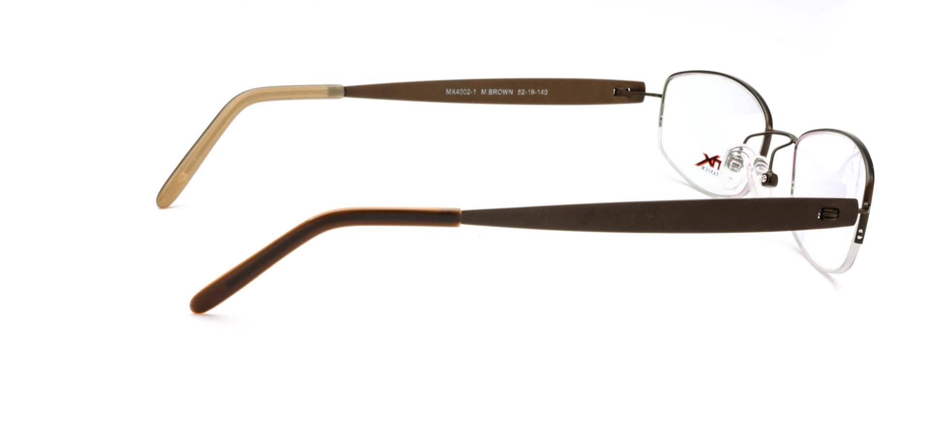 MX4002-1 | Women | Matte Brown | Titanium Glasses
