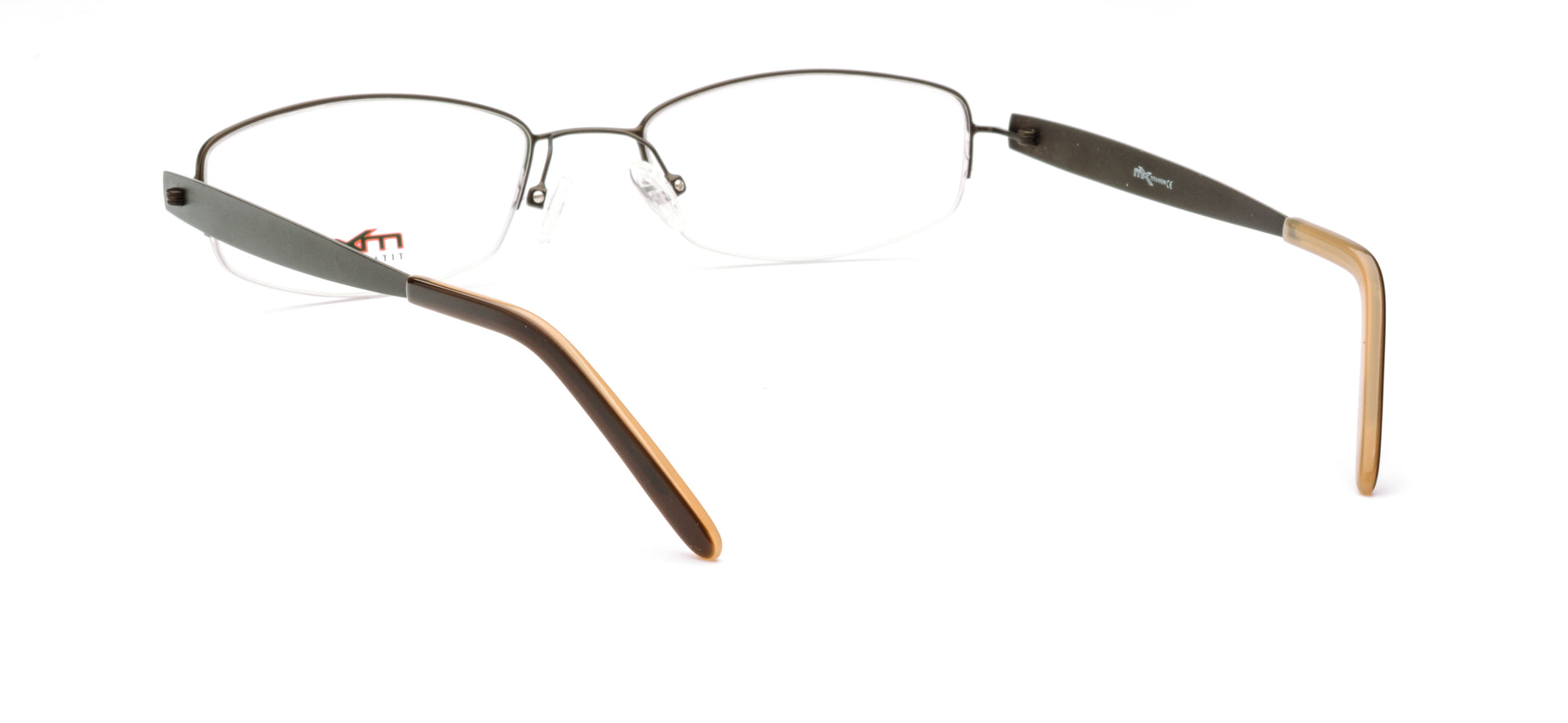 MX4002-1 | Women | Matte Brown | Titanium Glasses