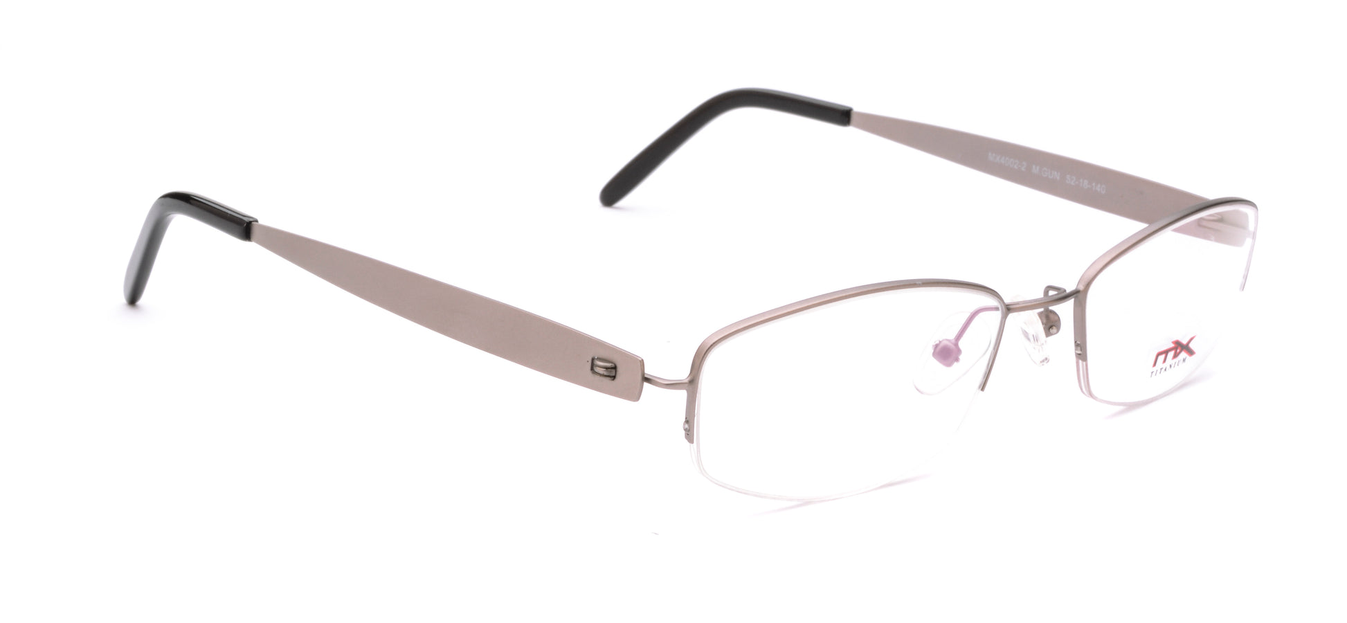 MX4002-2 | Women | Matte Gun | Titanium Glasses