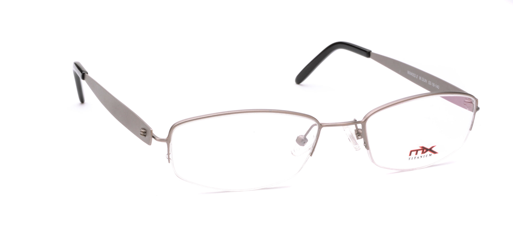 MX4002-2 | Women | Matte Gun | Titanium Glasses