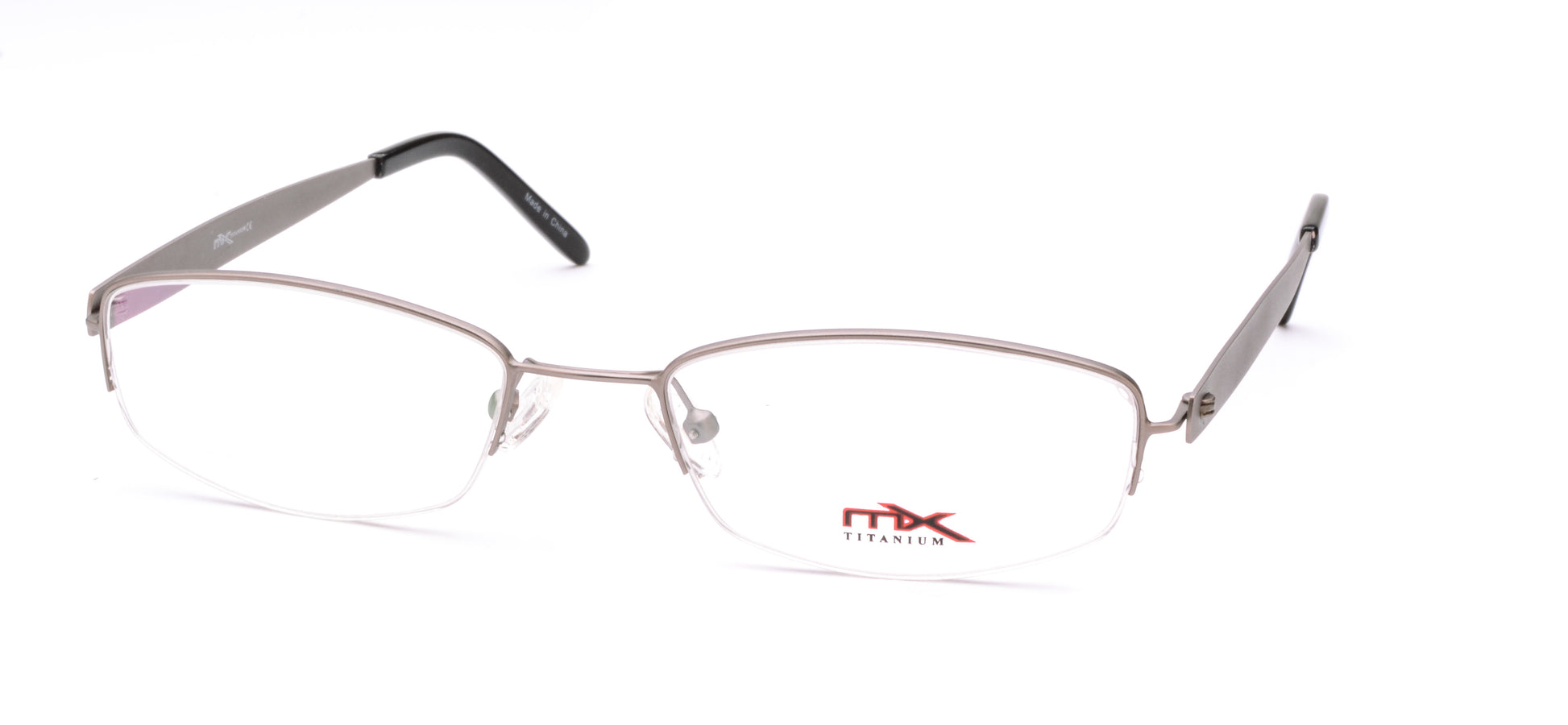 MX4002-2 | Women | Matte Gun | Titanium Glasses
