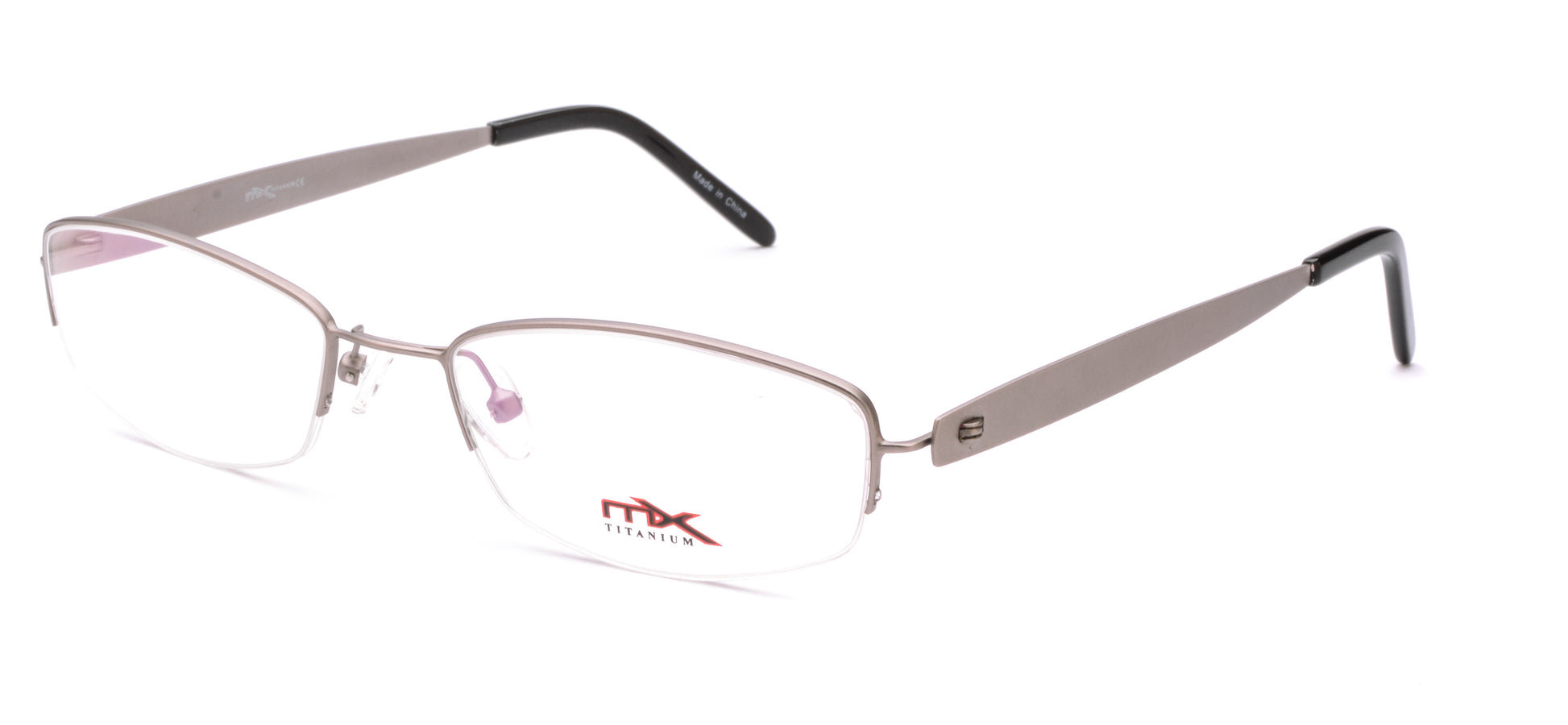 MX4002-2 | Women | Matte Gun | Titanium Glasses