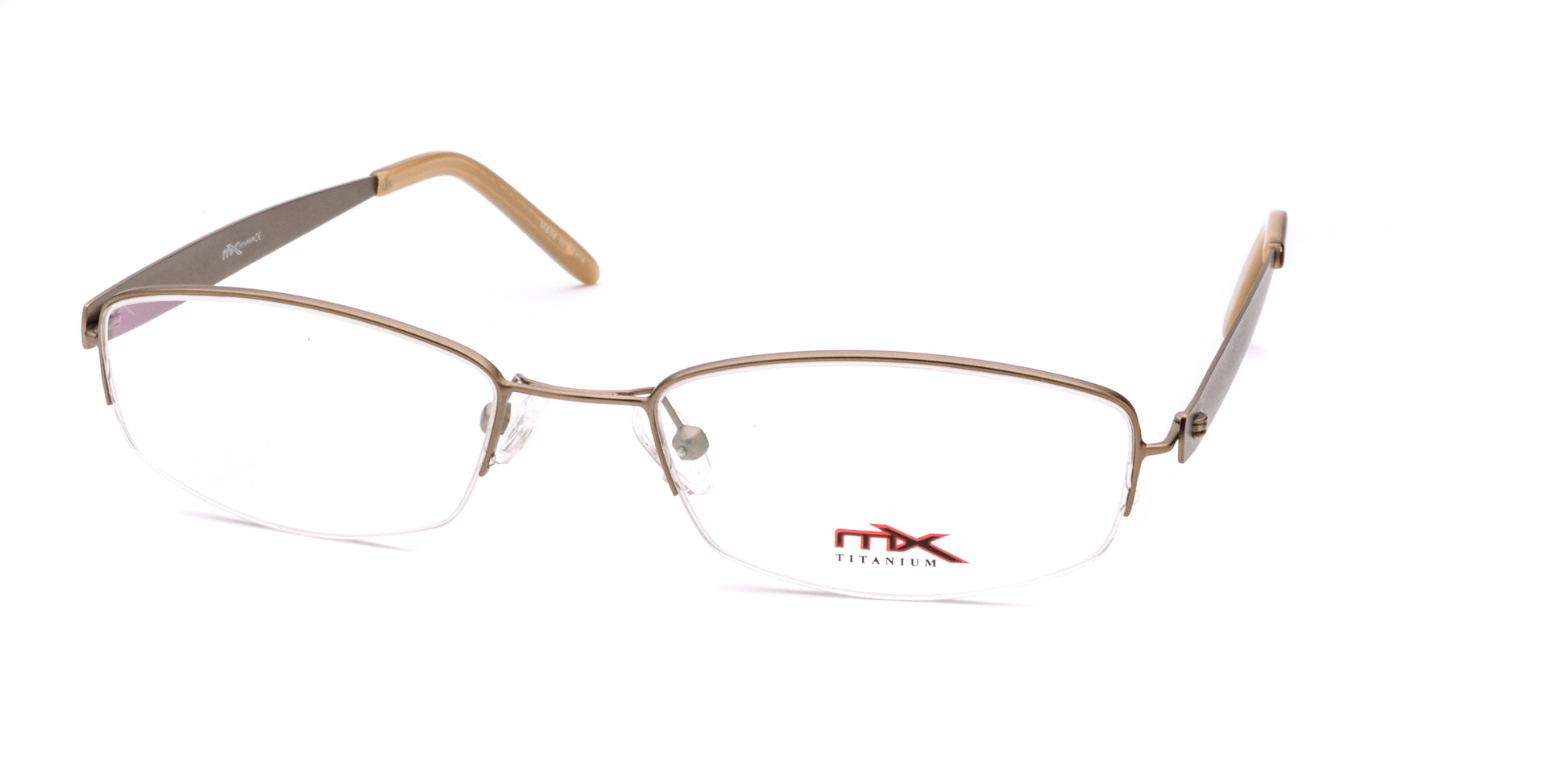 MX4002-3 | Women | Matte Brown | Titanium Glasses