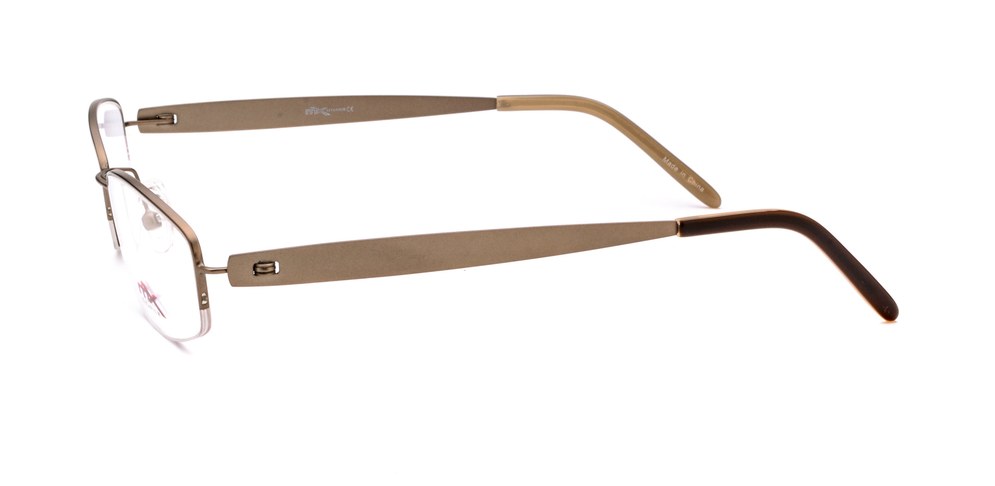 MX4002-3 | Women | Matte Brown | Titanium Glasses