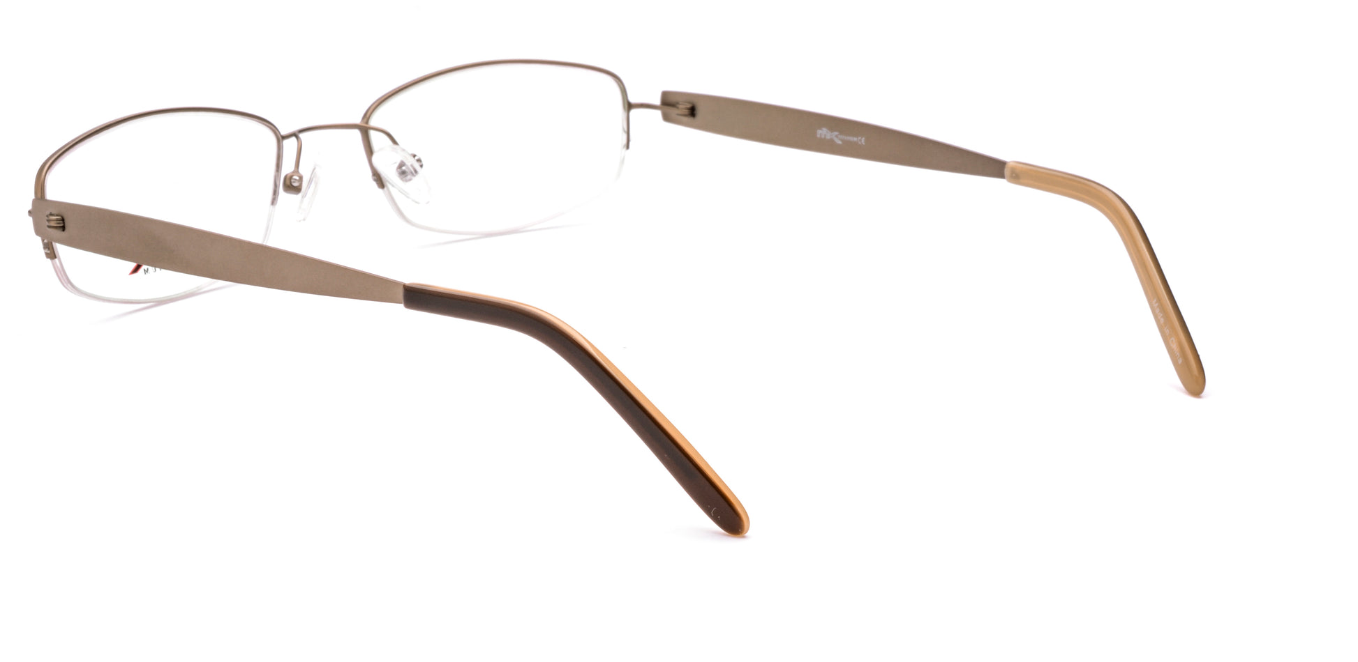 MX4002-3 | Women | Matte Brown | Titanium Glasses