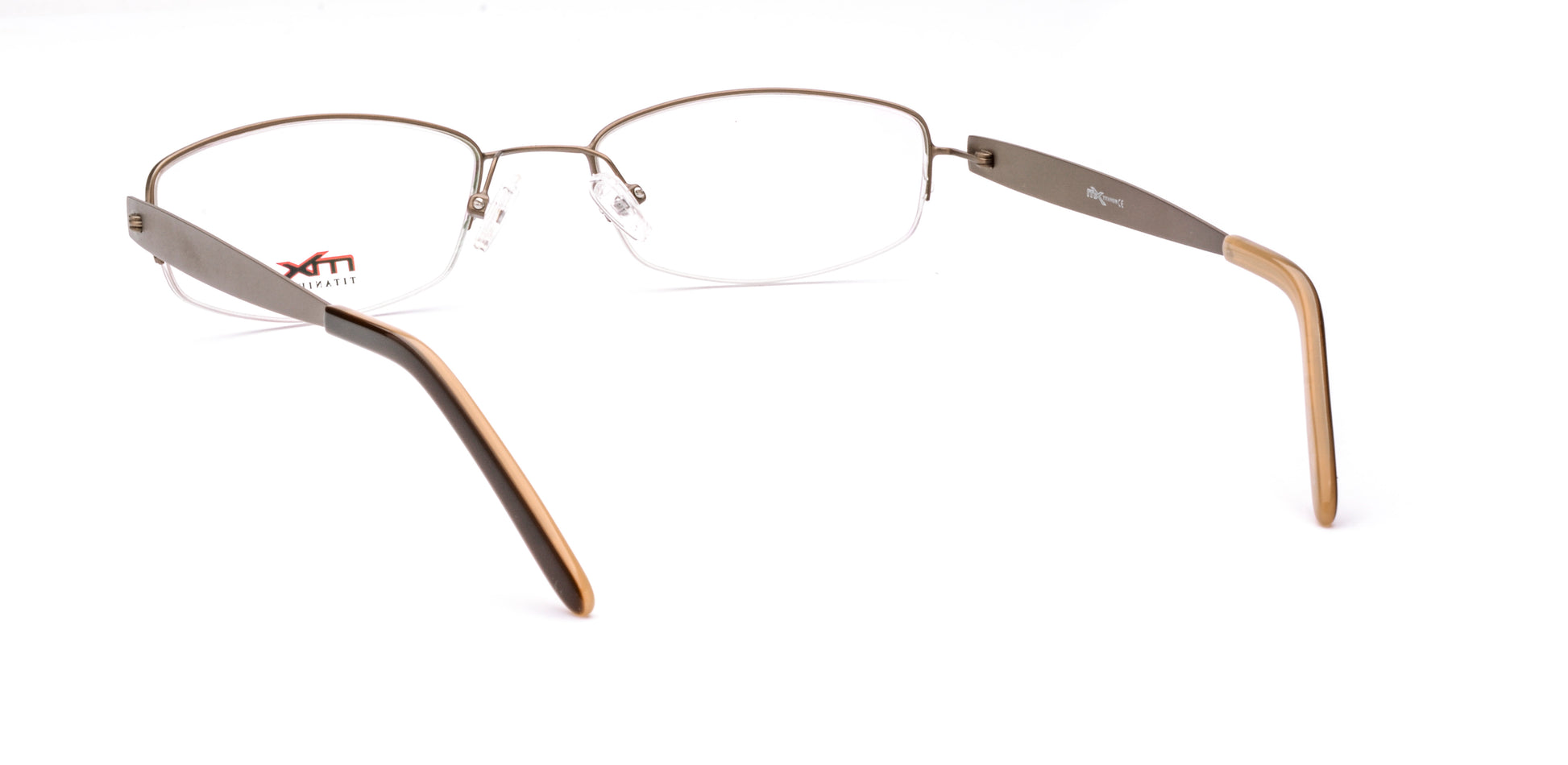 MX4002-3 | Women | Matte Brown | Titanium Glasses