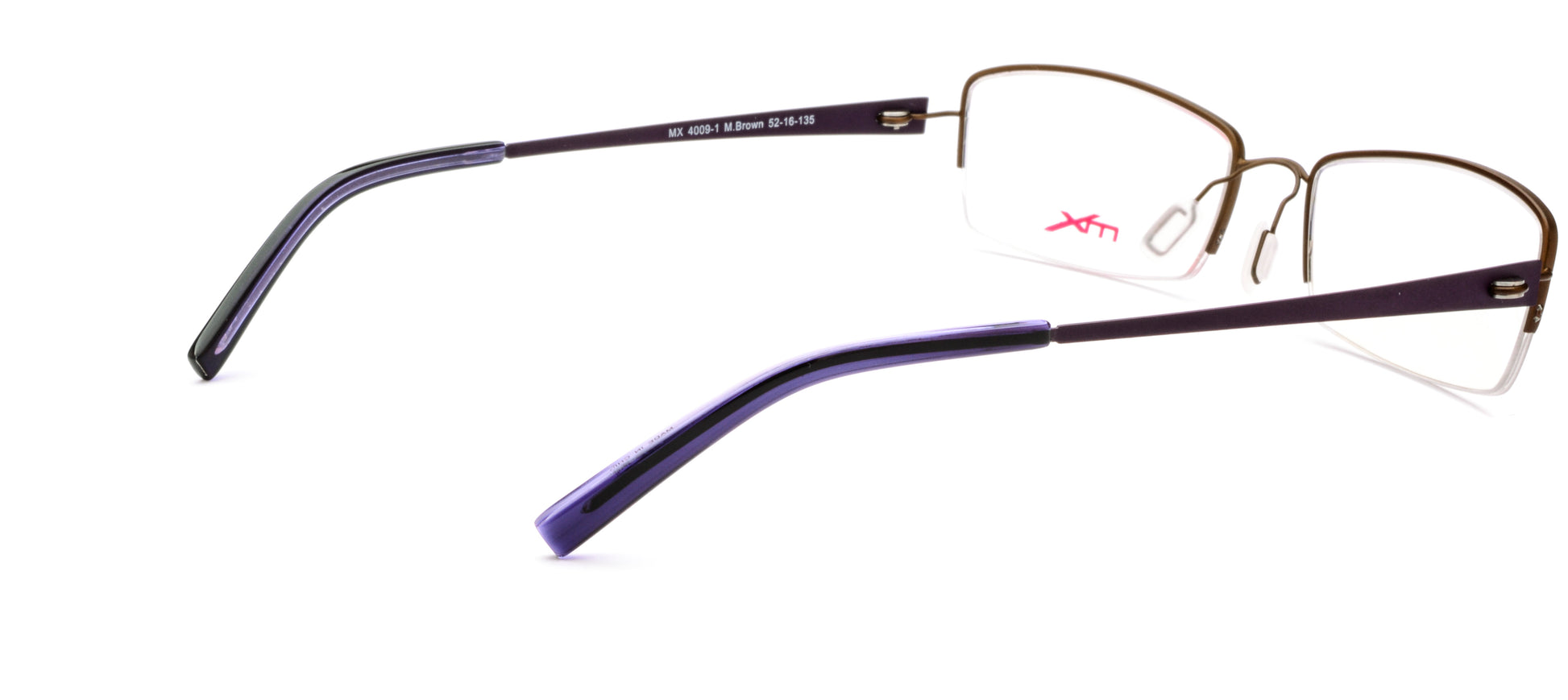 MX4009-1 | Women | Matte Brown | Titanium Glasses