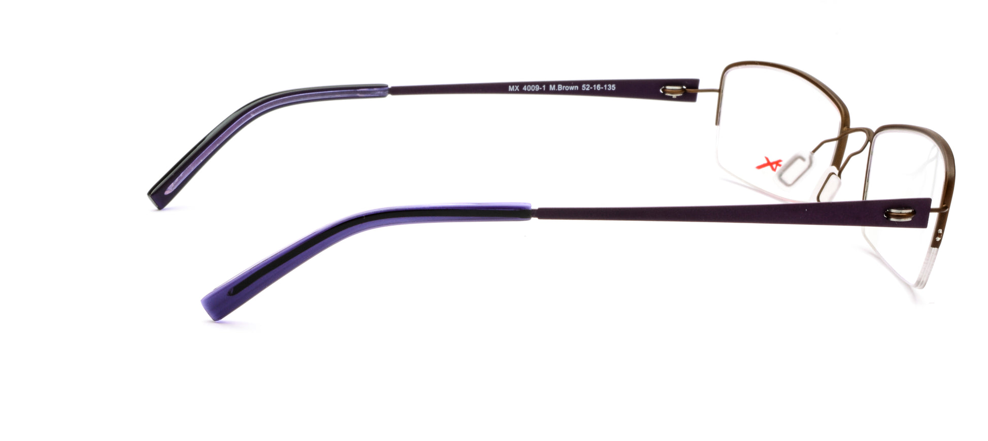 MX4009-1 | Women | Matte Brown | Titanium Glasses