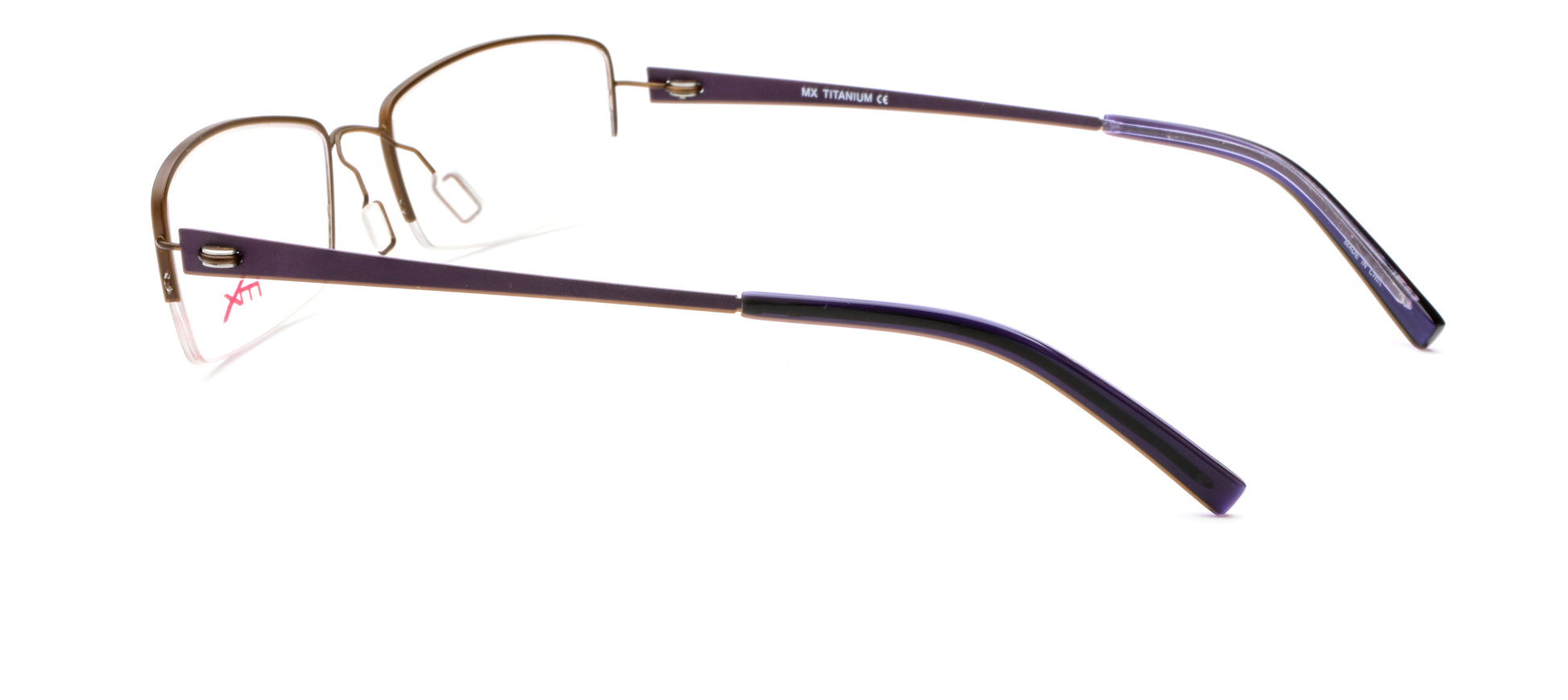 MX4009-1 | Women | Matte Brown | Titanium Glasses