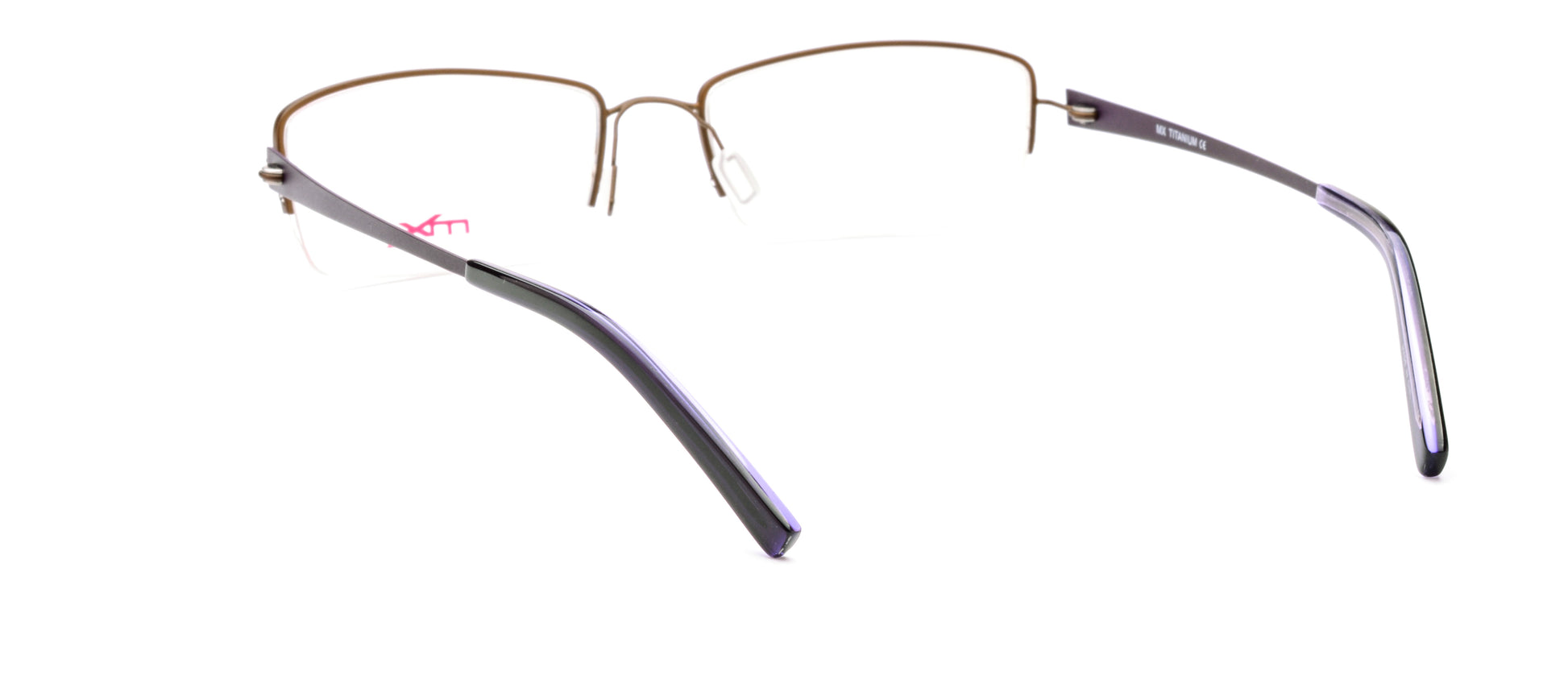 MX4009-1 | Women | Matte Brown | Titanium Glasses