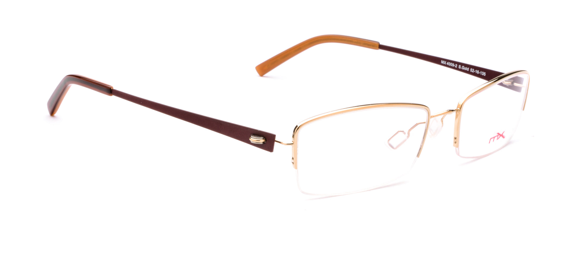 MX4009-2 | Women | Shiny Gold | Titanium Glasses