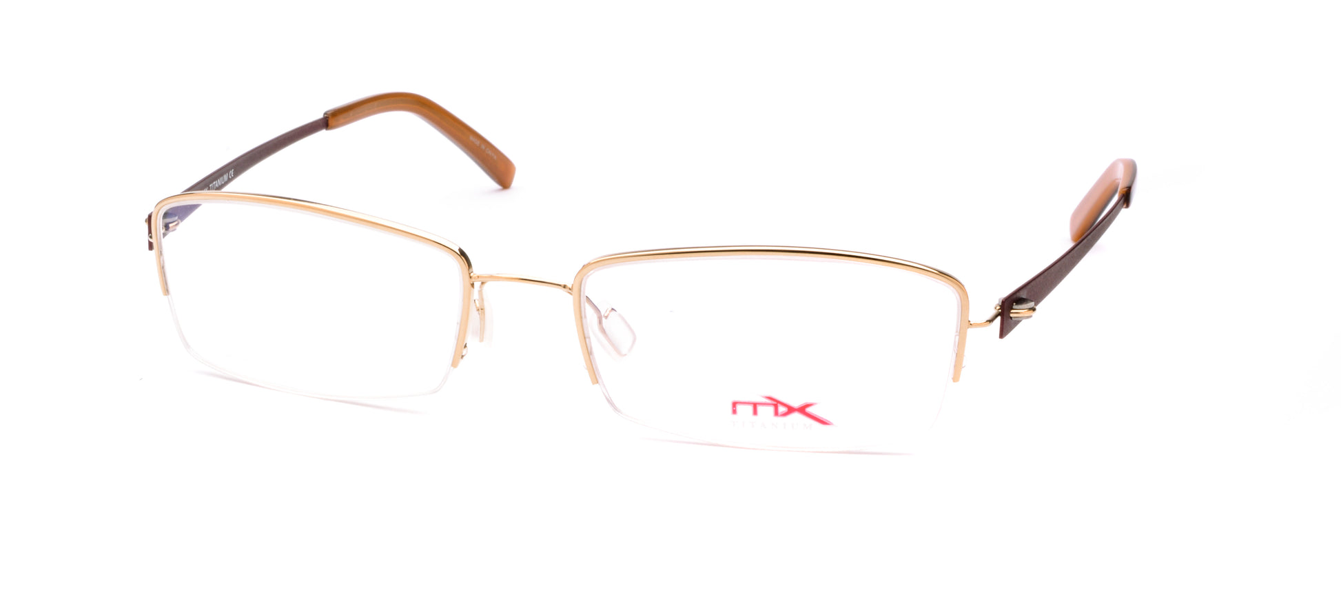 MX4009-2 | Women | Shiny Gold | Titanium Glasses