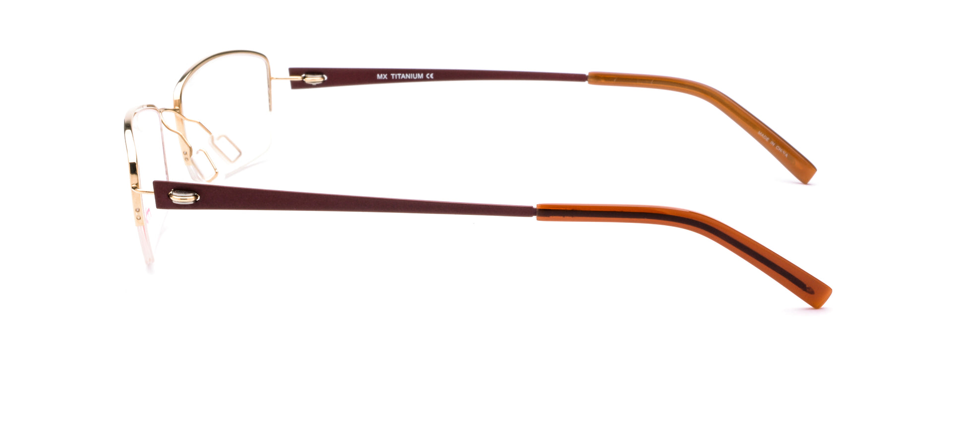 MX4009-2 | Women | Shiny Gold | Titanium Glasses