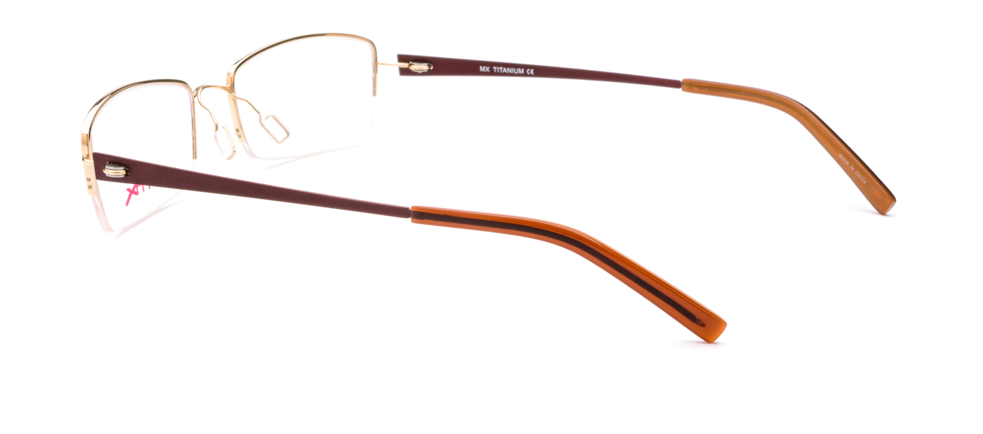 MX4009-2 | Women | Shiny Gold | Titanium Glasses