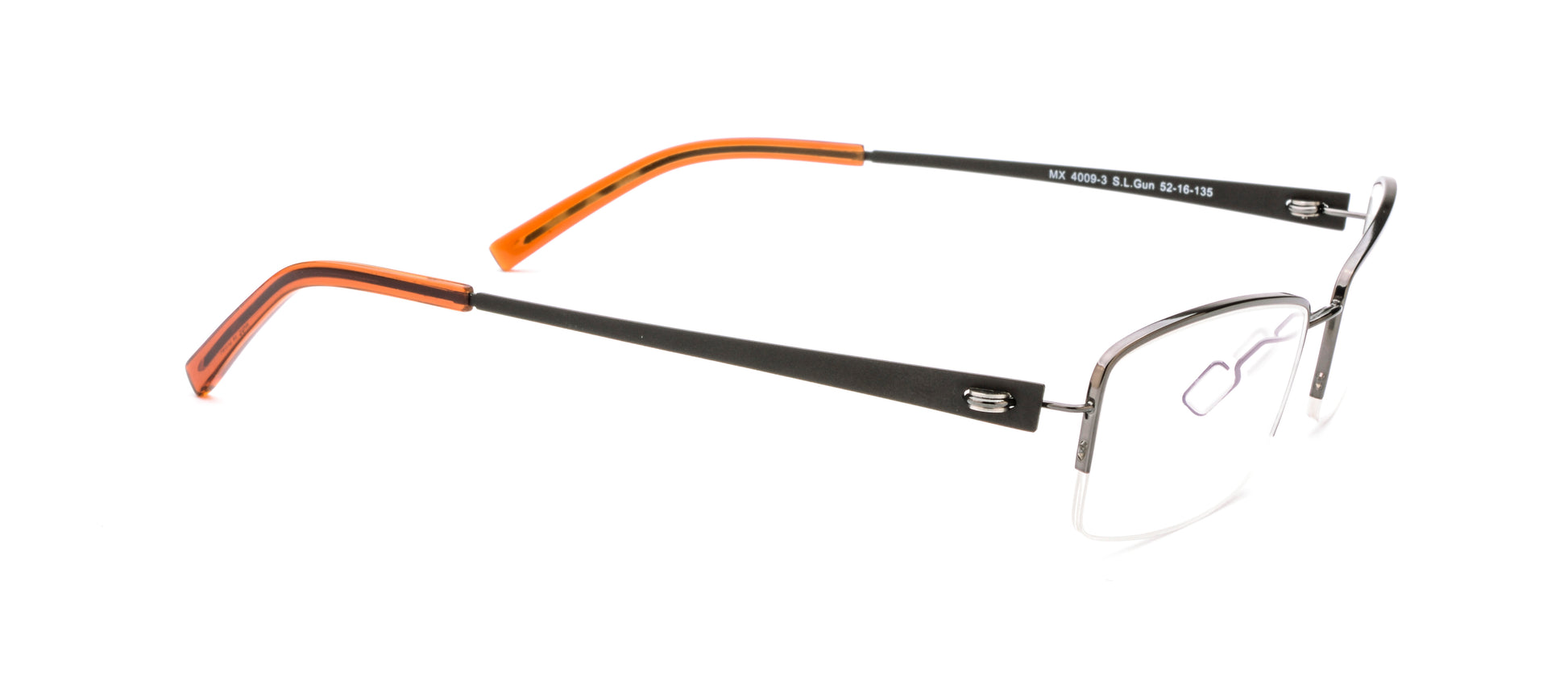 MX4009-3 | Women | Shiny Gun | Titanium Glasses