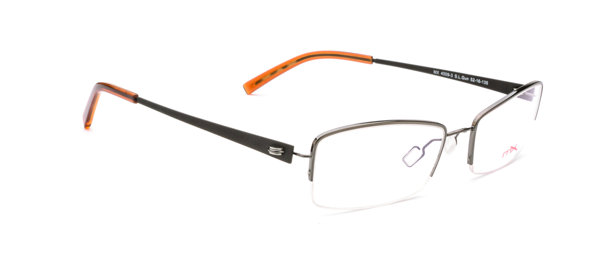 MX4009-3 | Women | Shiny Gun | Titanium Glasses