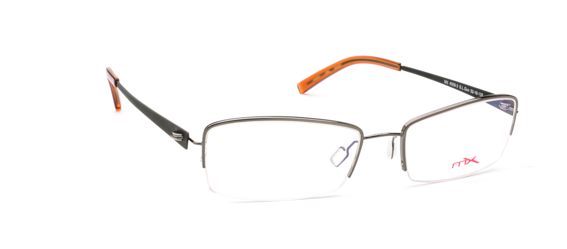 MX4009-3 | Women | Shiny Gun | Titanium Glasses