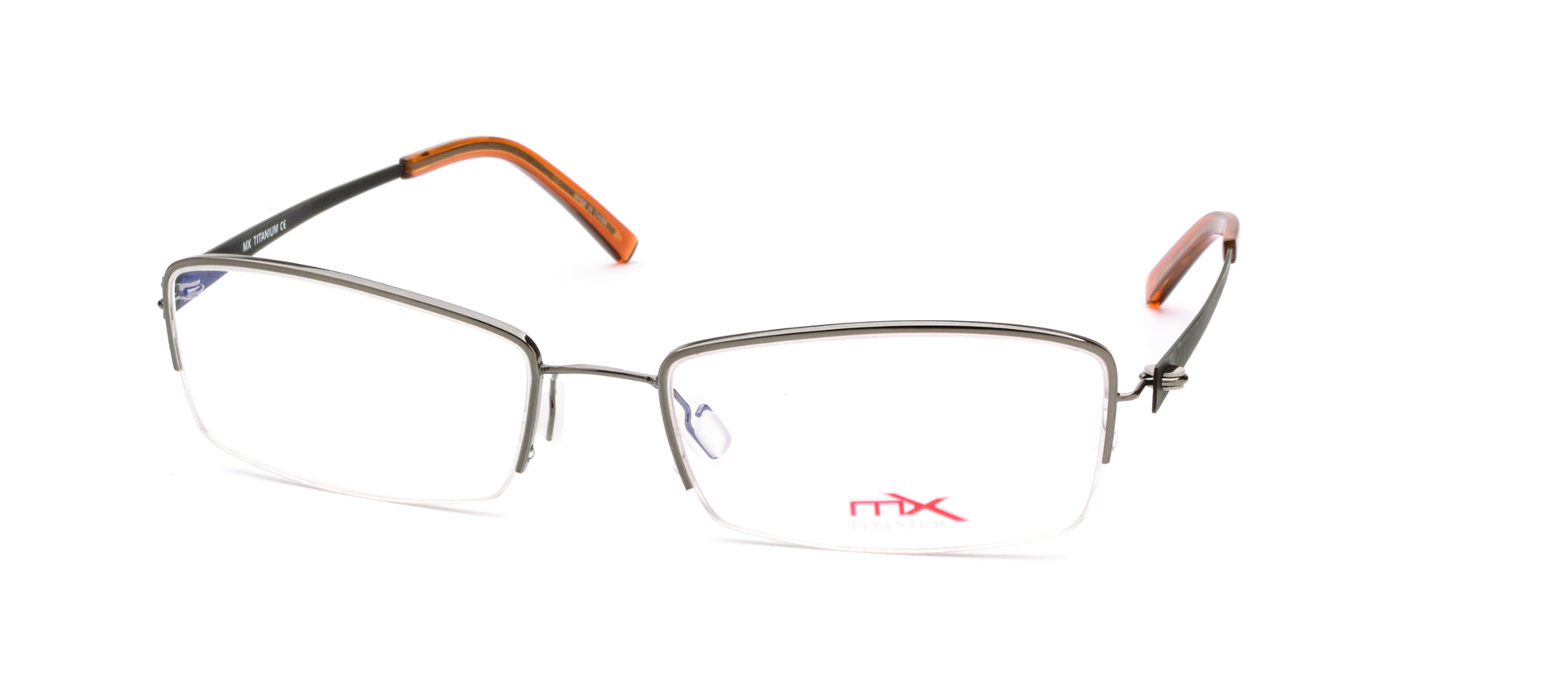 MX4009-3 | Women | Shiny Gun | Titanium Glasses