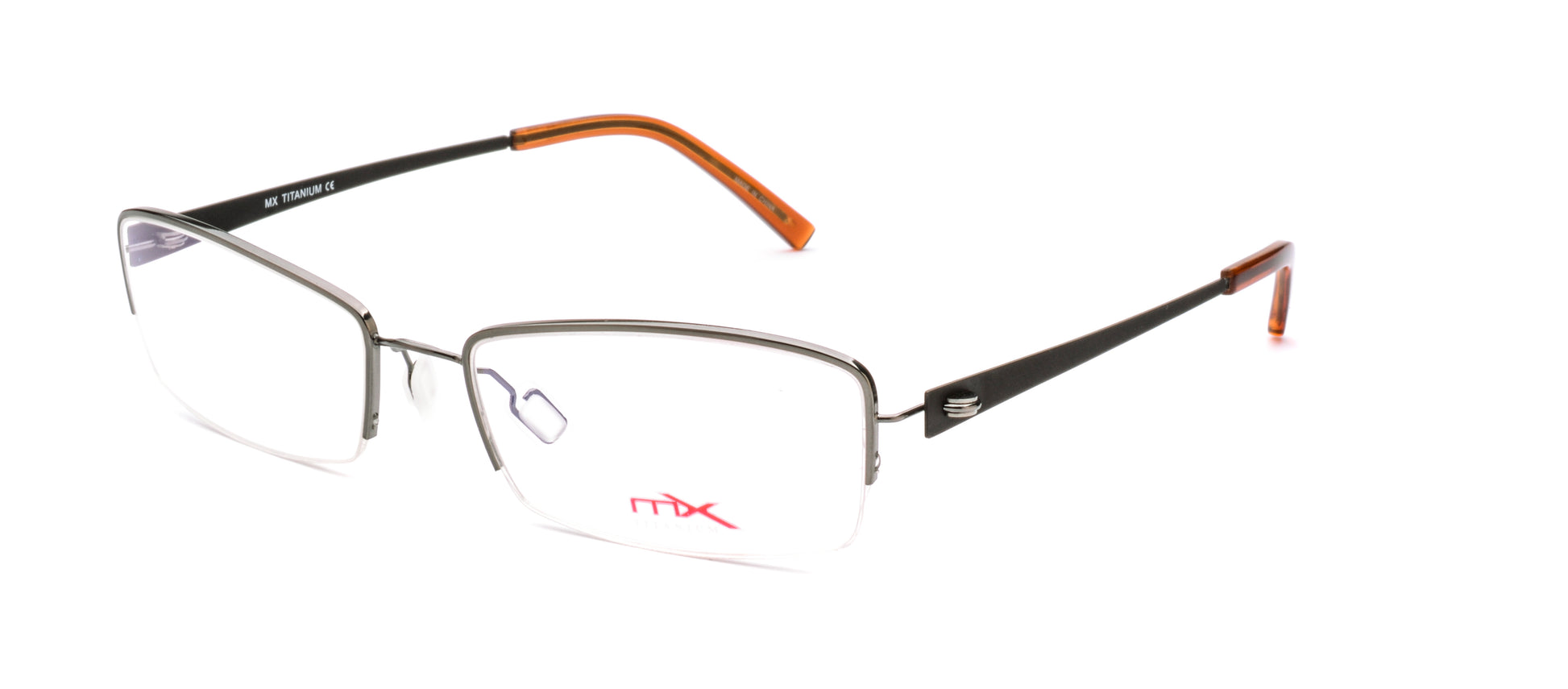 MX4009-3 | Women | Shiny Gun | Titanium Glasses