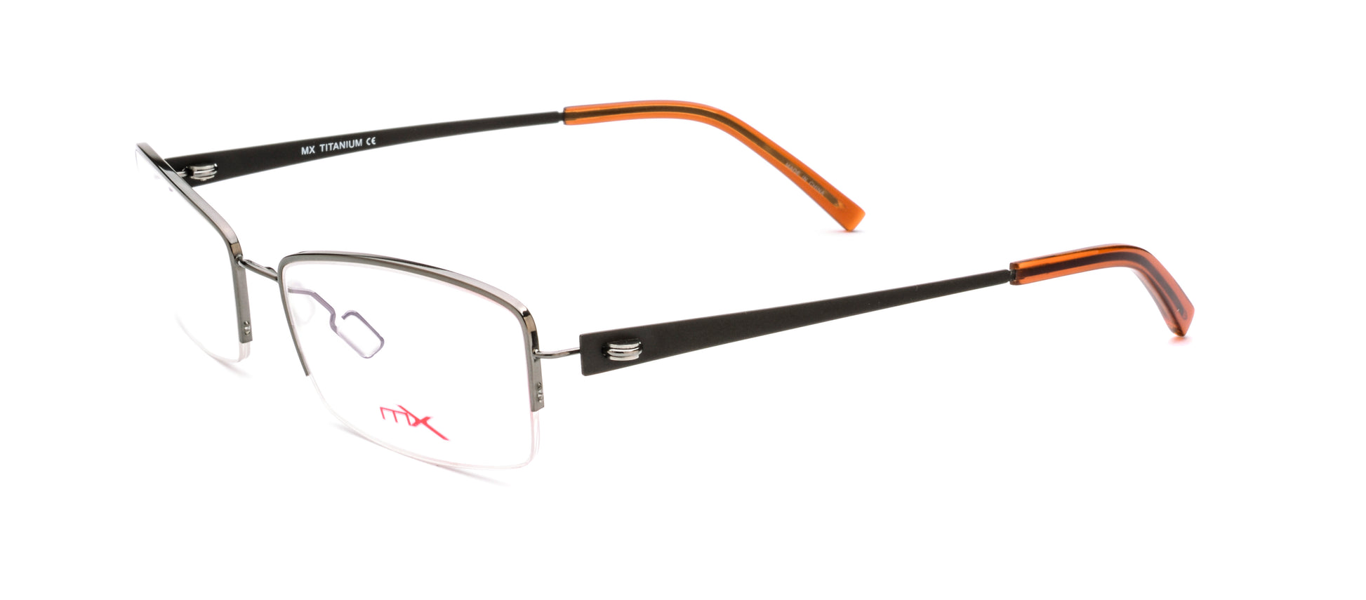 MX4009-3 | Women | Shiny Gun | Titanium Glasses
