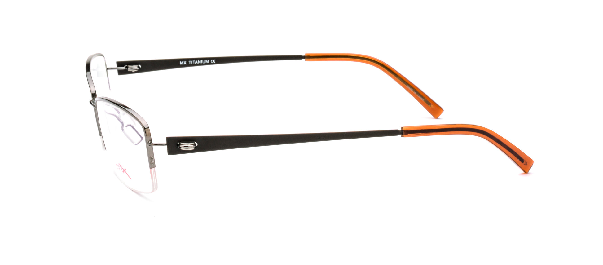 MX4009-3 | Women | Shiny Gun | Titanium Glasses