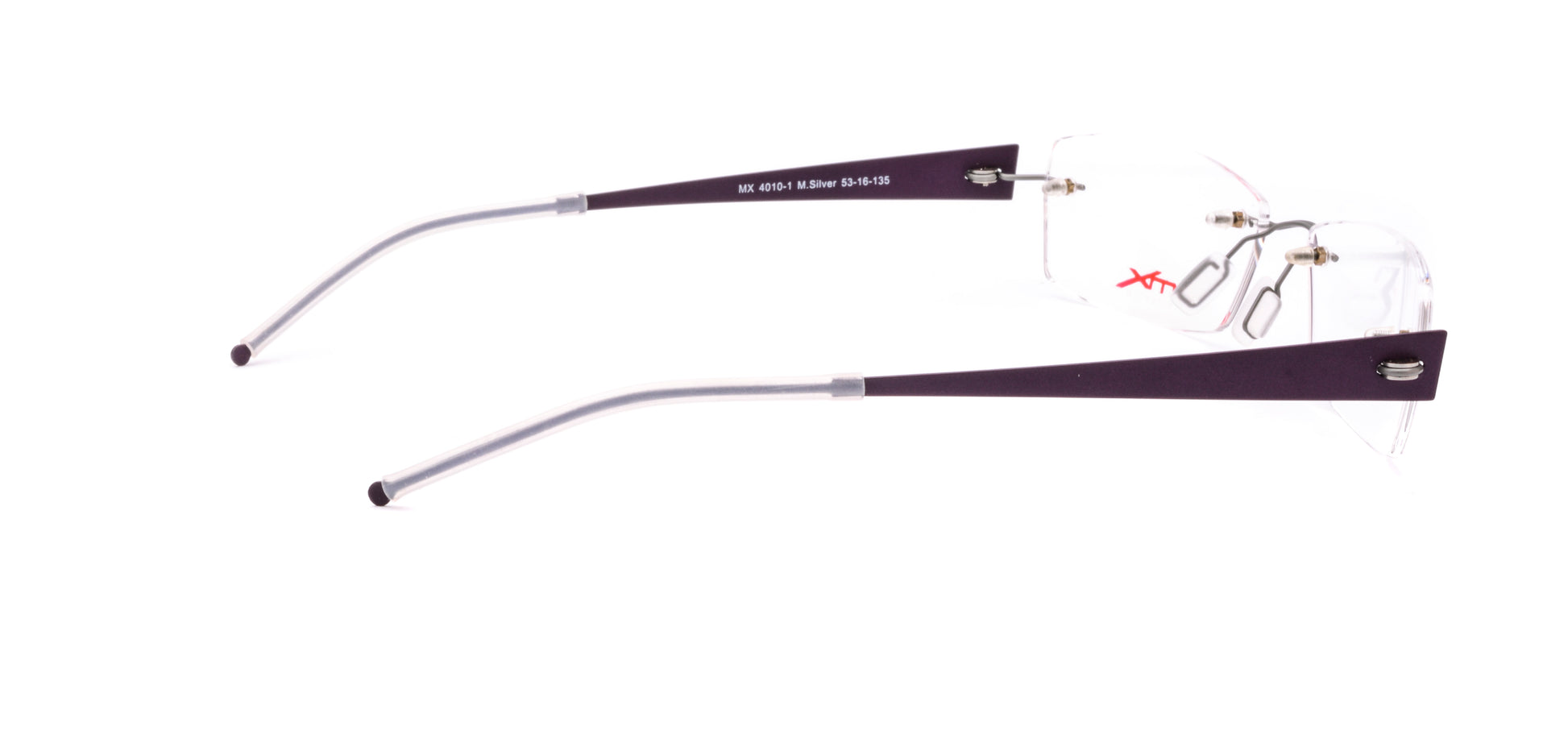 MX4010-1 | Unisex | Matte Silver | Titanium Glasses
