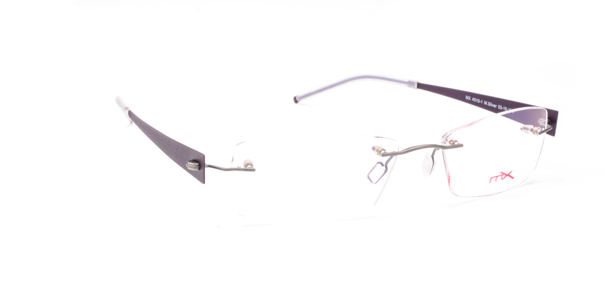 MX4010-1 | Unisex | Matte Silver | Titanium Glasses