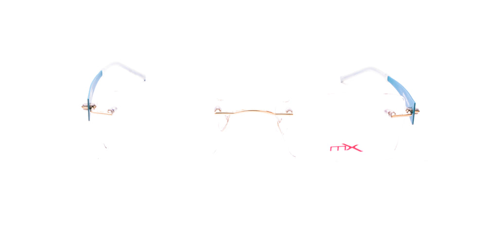 MX4010-3 | Unisex | Shiny Gold | Titanium Glasses