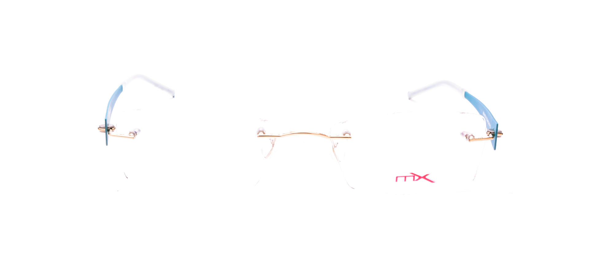 MX4010-3 | Unisex | Shiny Gold | Titanium Glasses