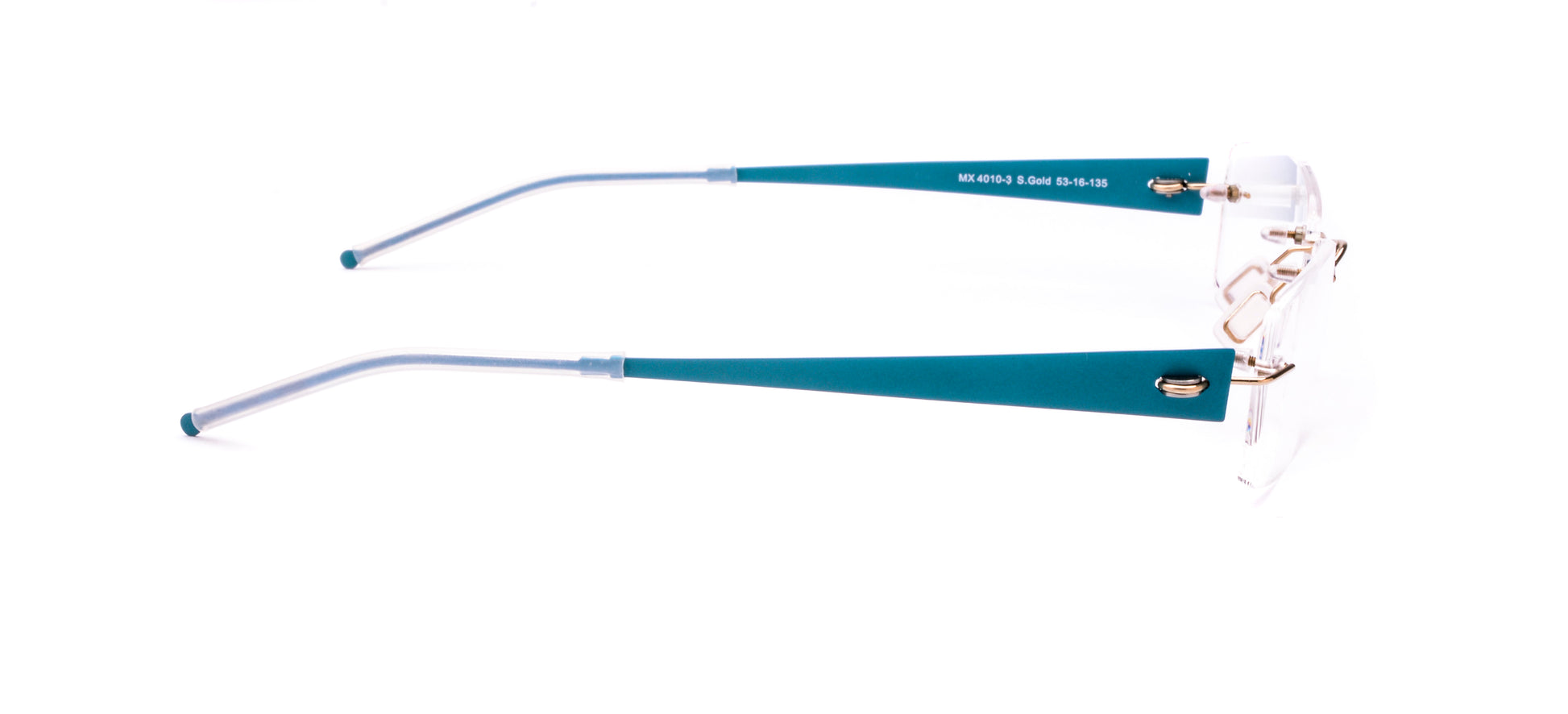 MX4010-3 | Unisex | Shiny Gold | Titanium Glasses