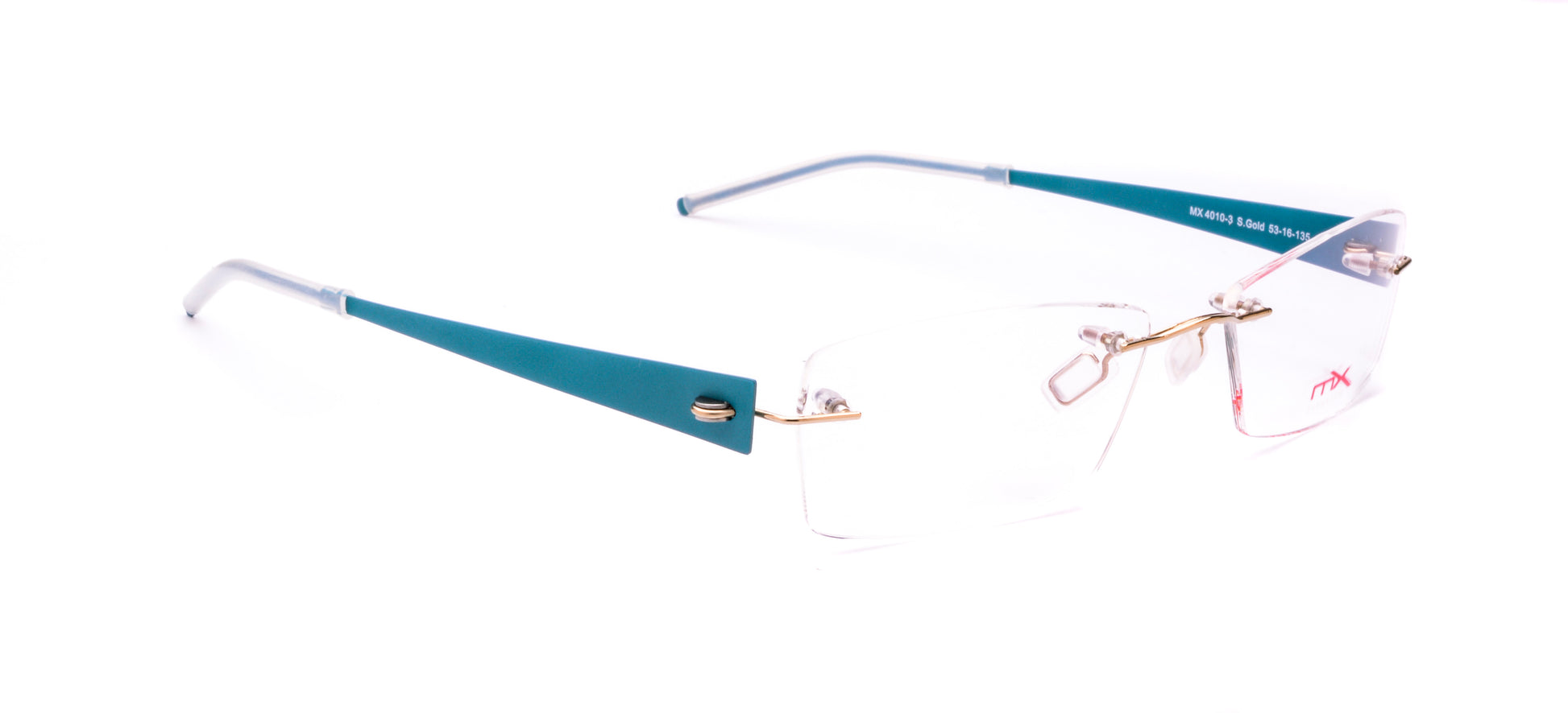 MX4010-3 | Unisex | Shiny Gold | Titanium Glasses